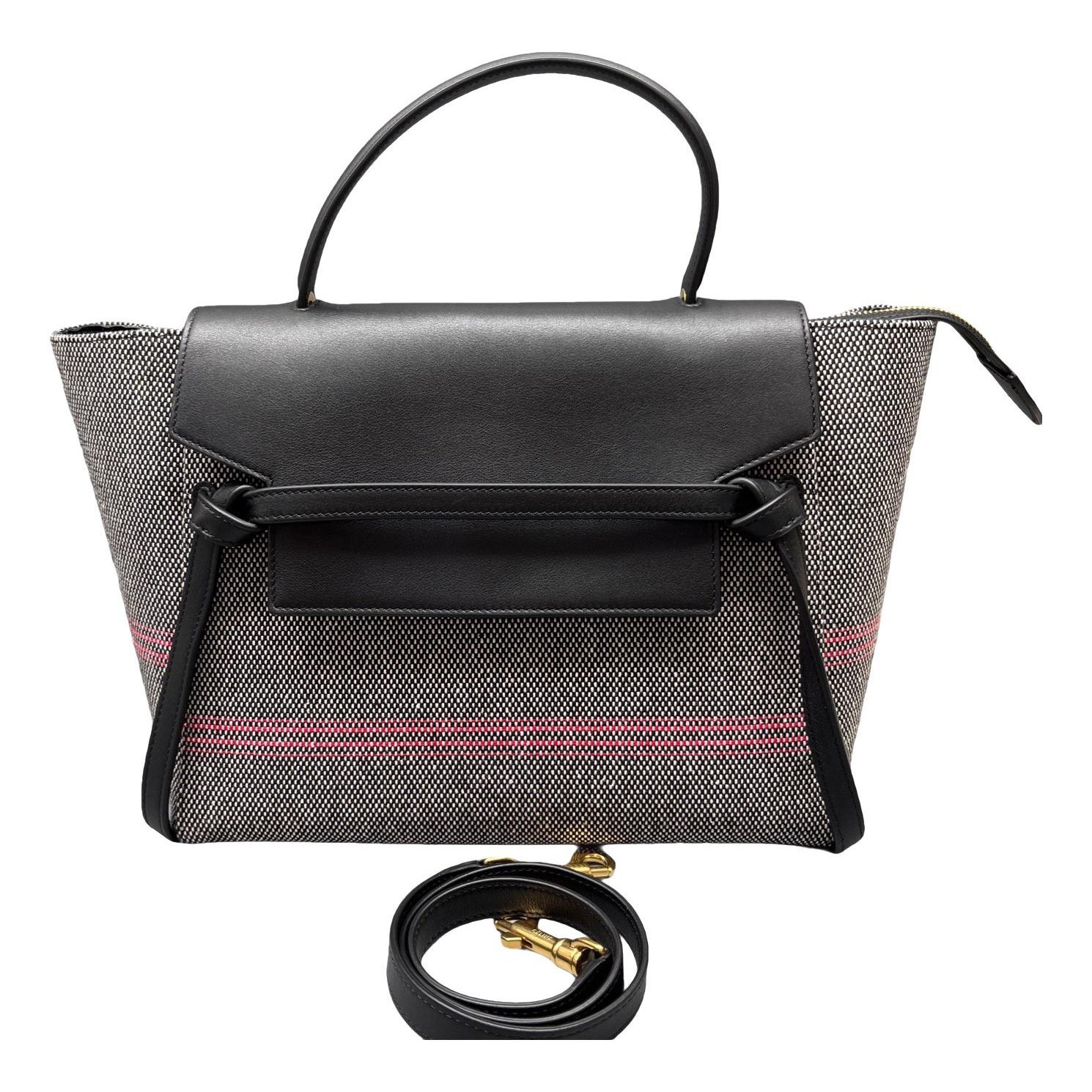Belt cloth handbag