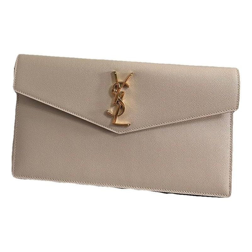 Pony-style calfskin clutch bag