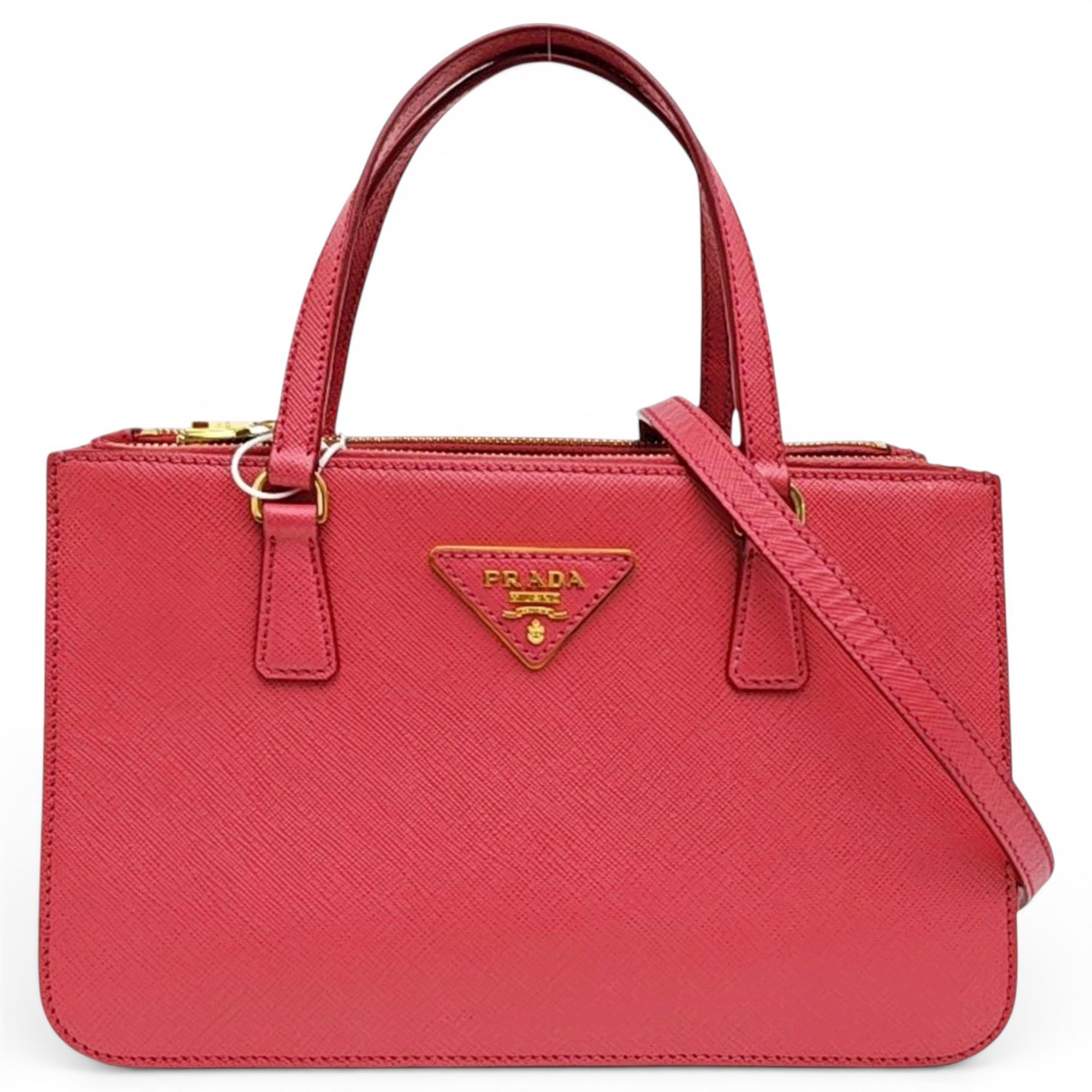 Galleria leather handbag