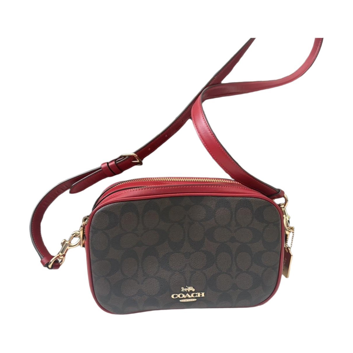 Leather crossbody bag
