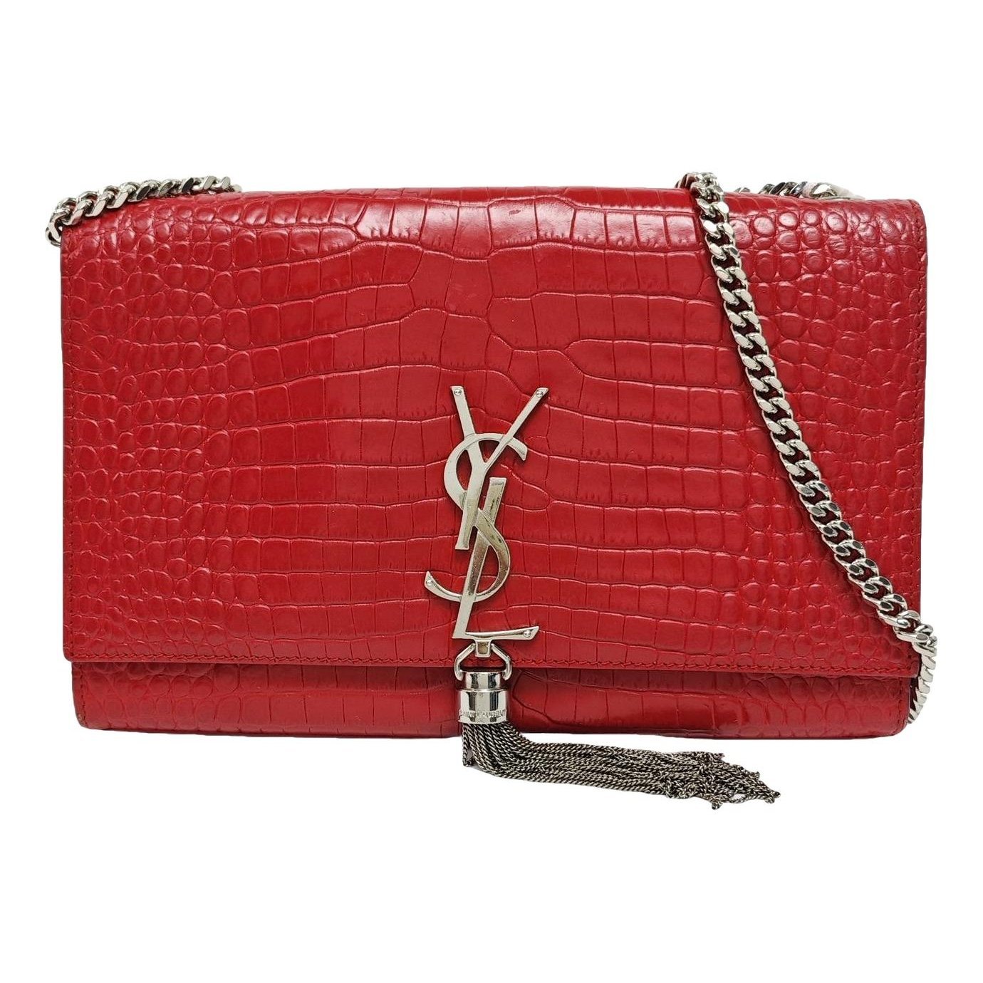 Pompom Kate leather crossbody bag