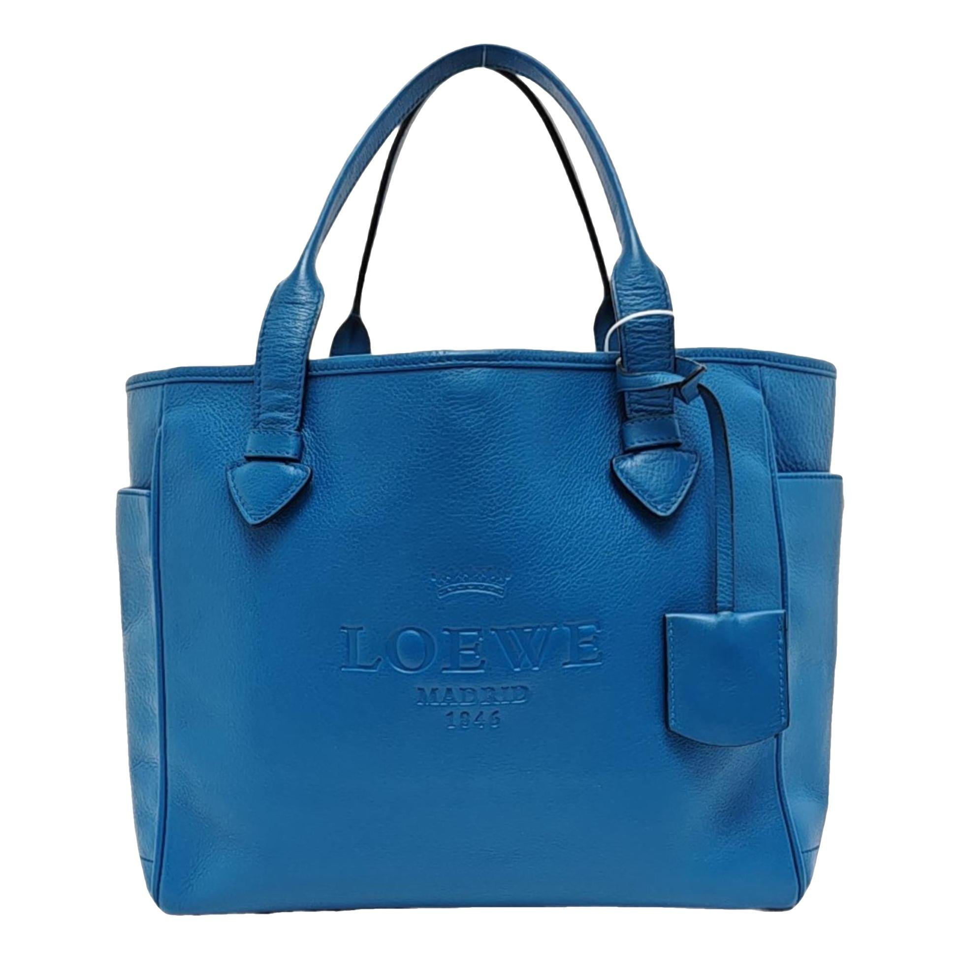 T Shopper leather handbag