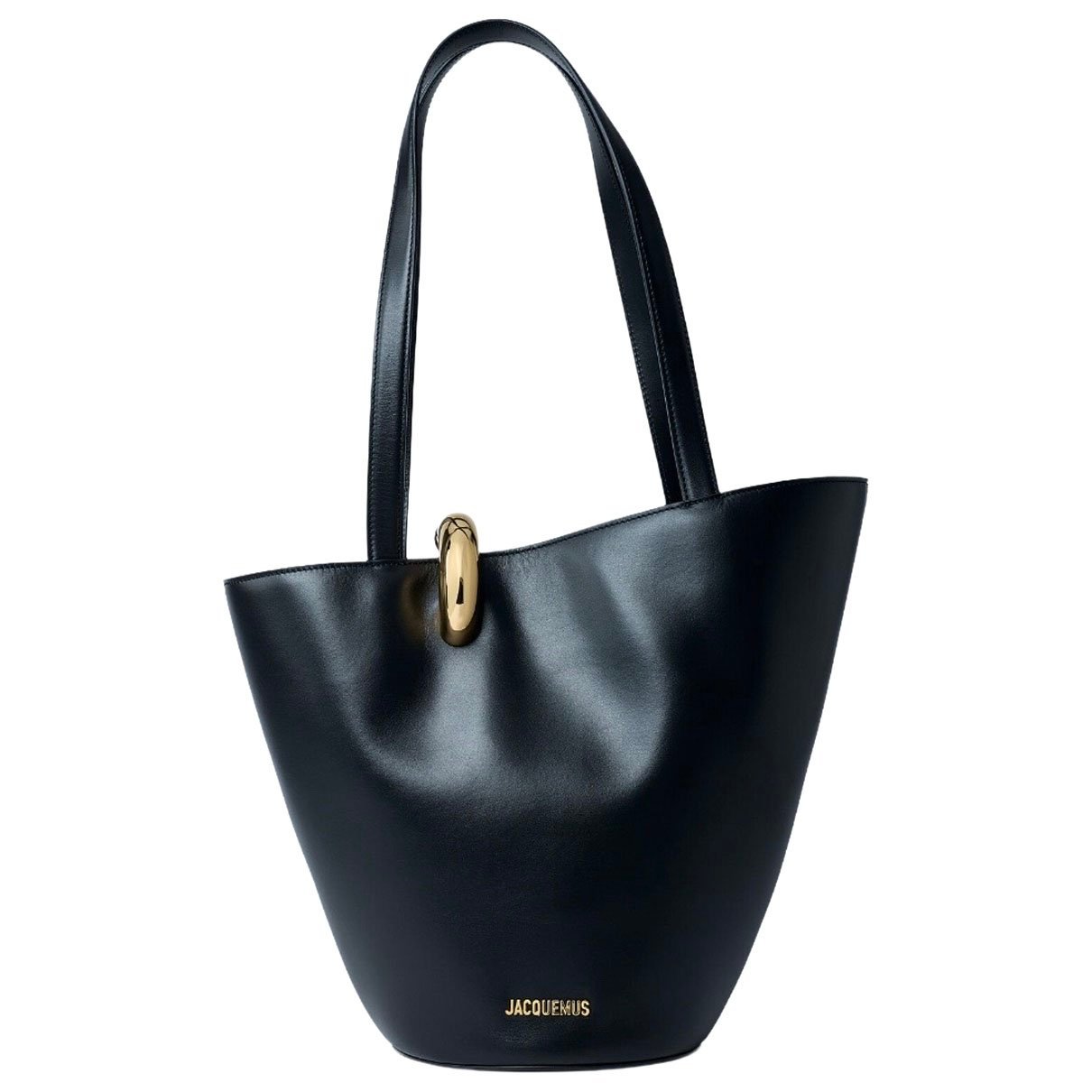 Leather tote
