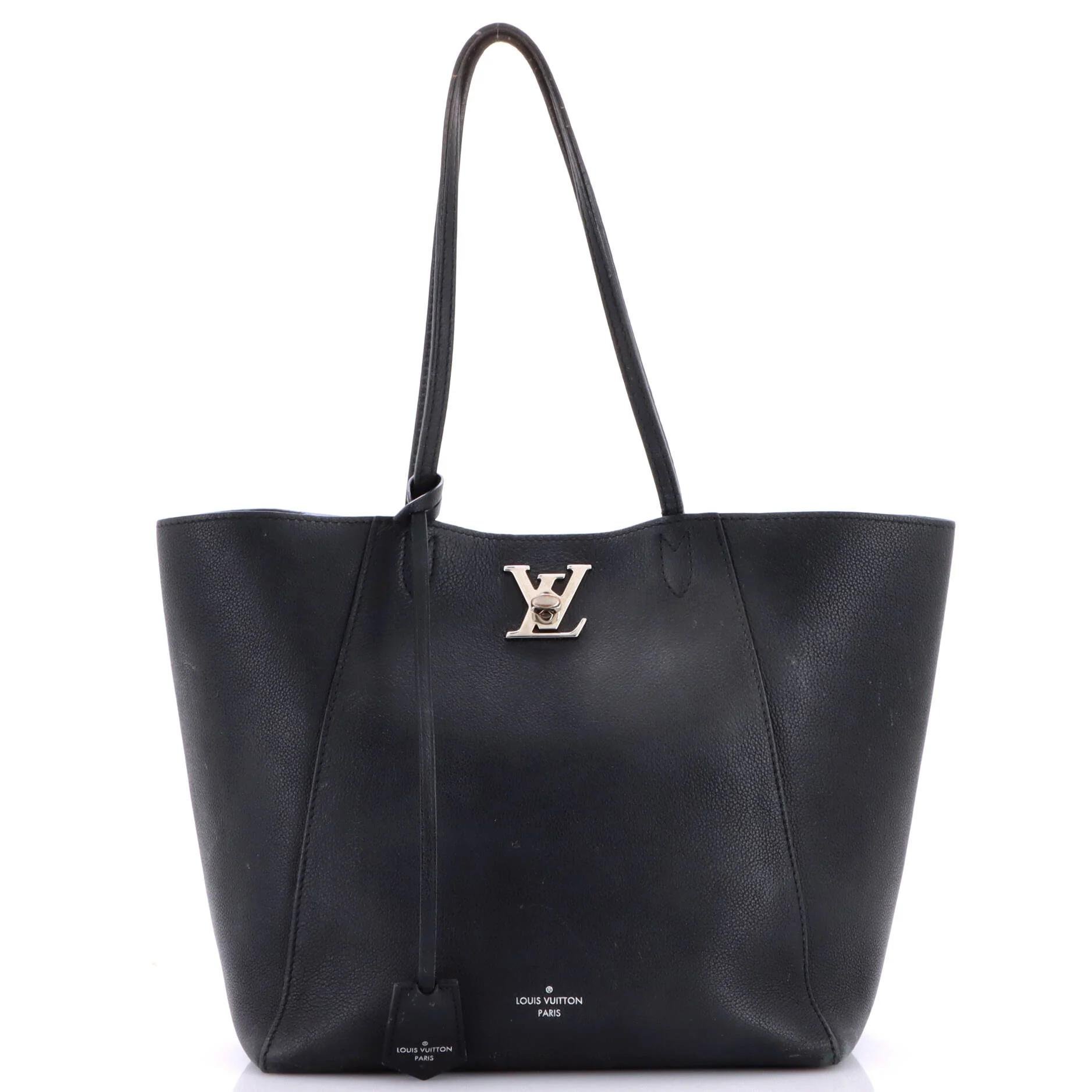 Leather tote