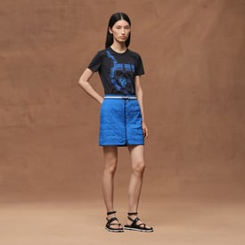 Printed micro t-shirt