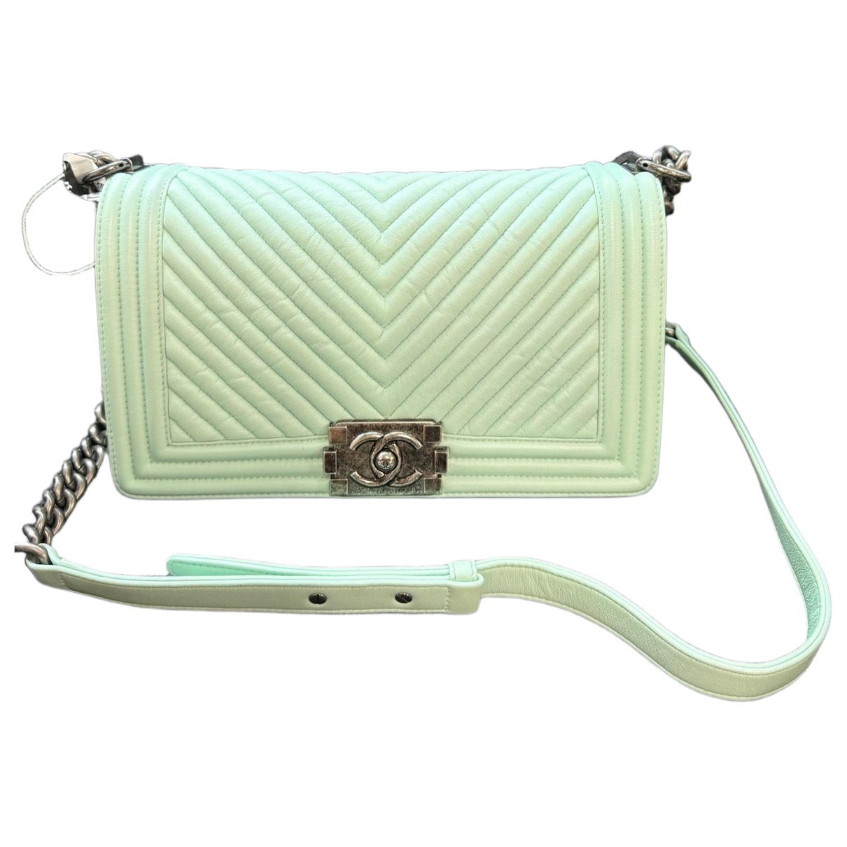 Boy leather crossbody bag