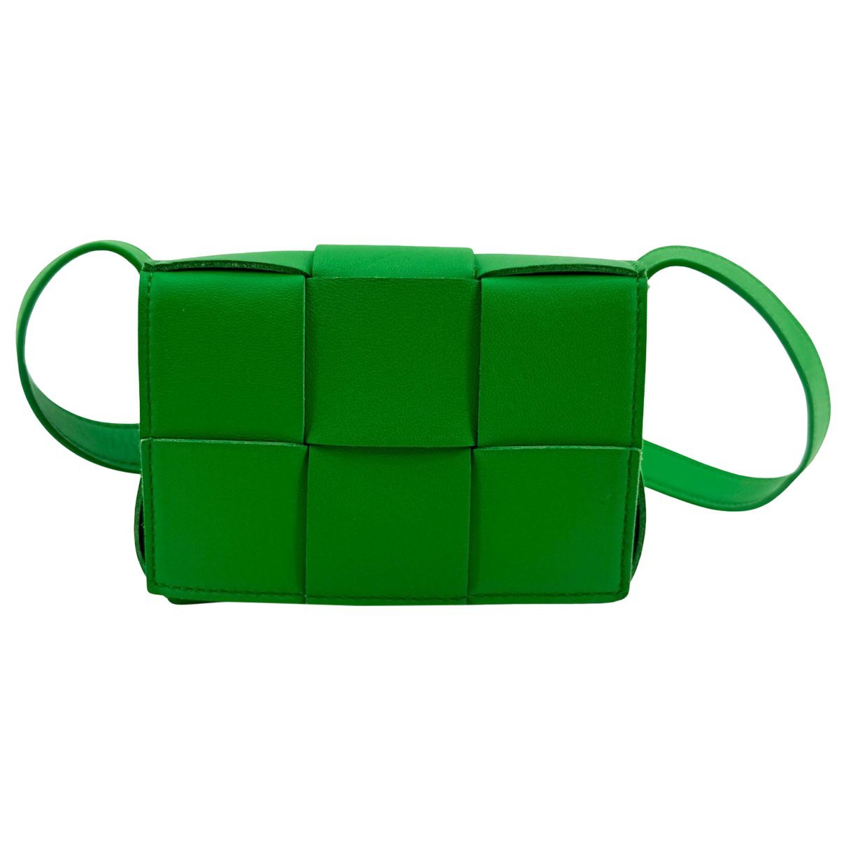 Cassette leather crossbody bag