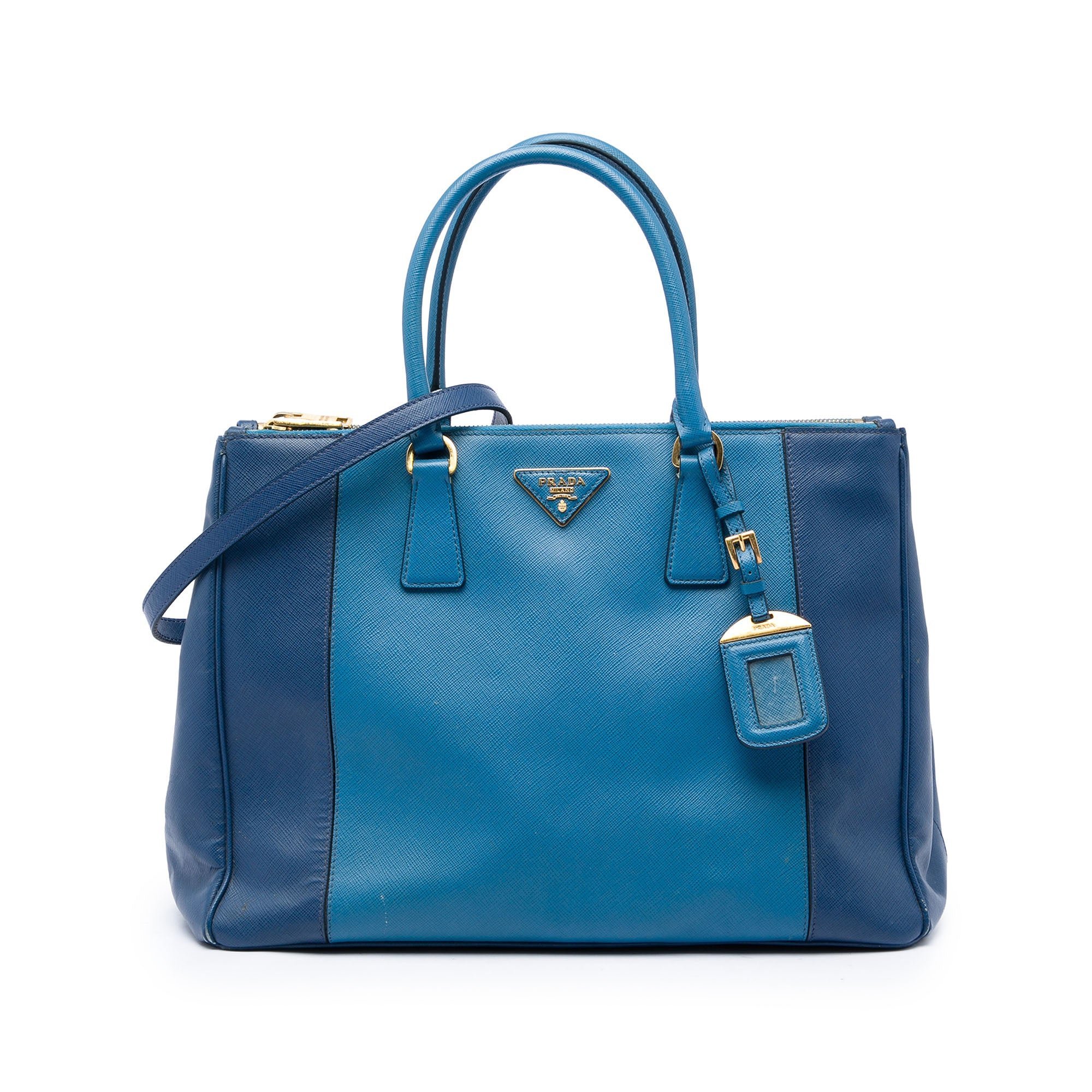 Prada Double leather satchel
