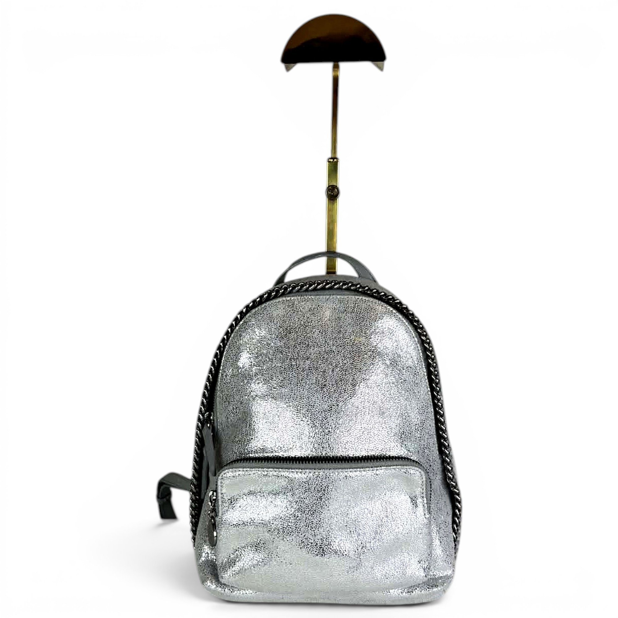 Vegan leather backpack