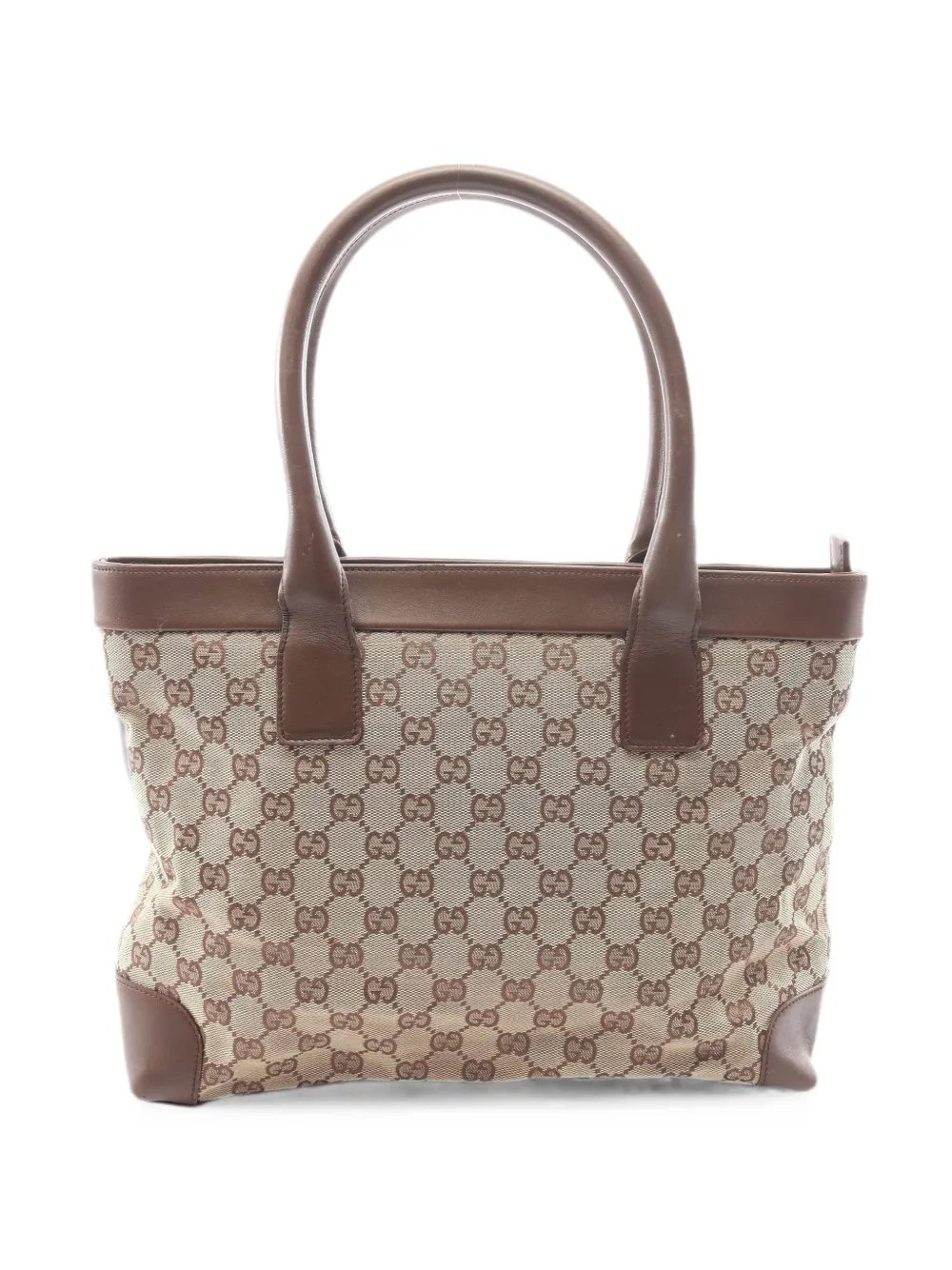 2000s GG canvas tote bag