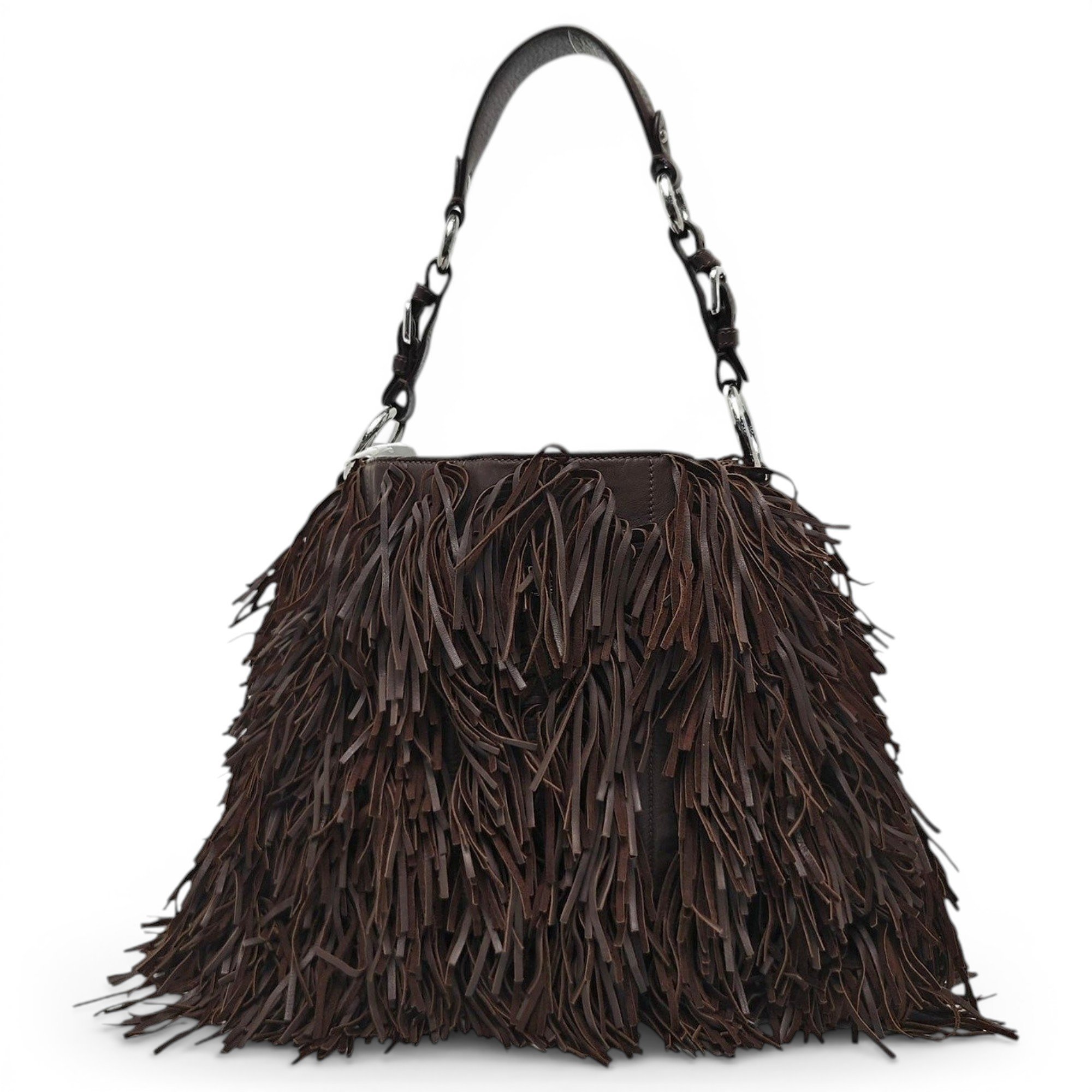 Leather handbag