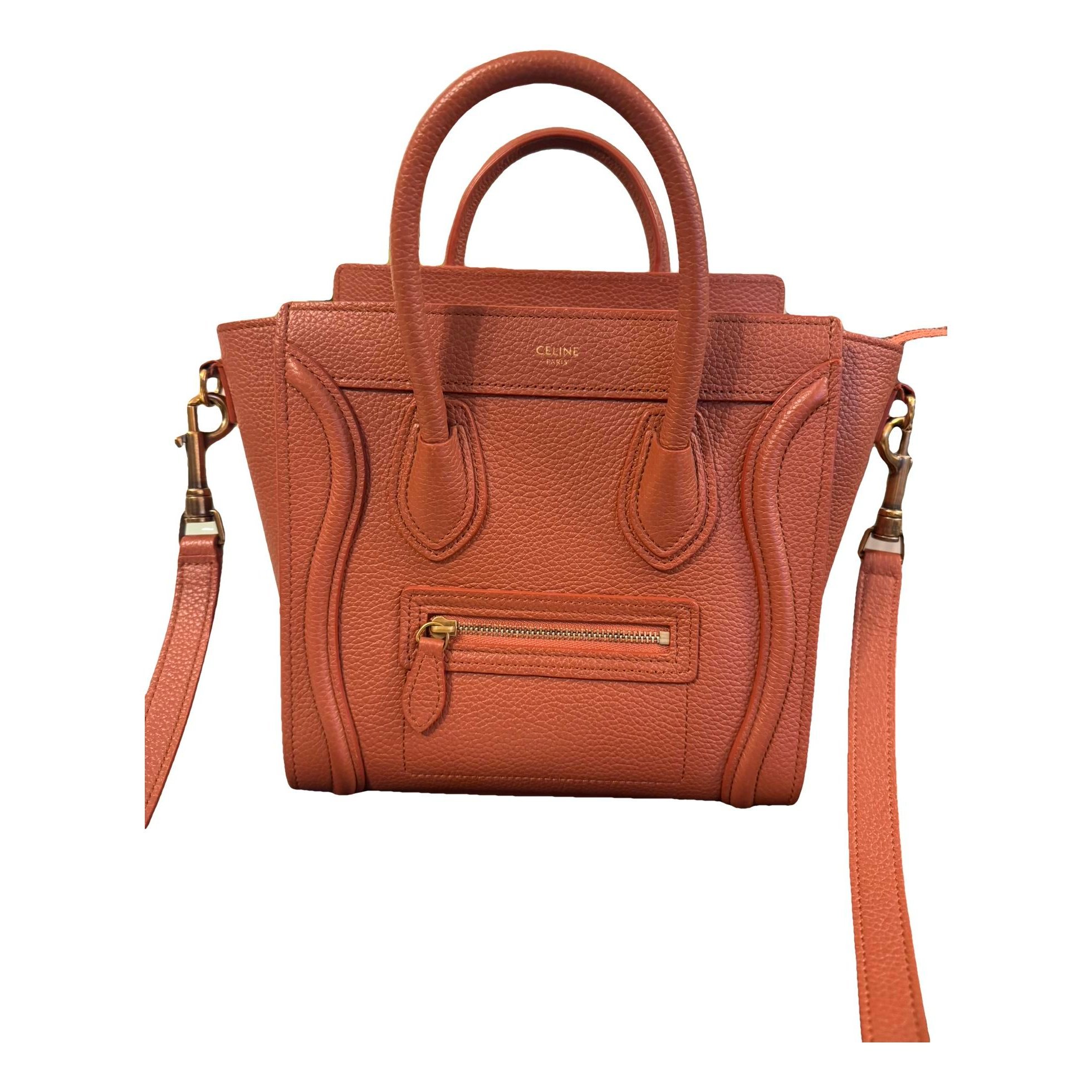 Nano Luggage leather handbag