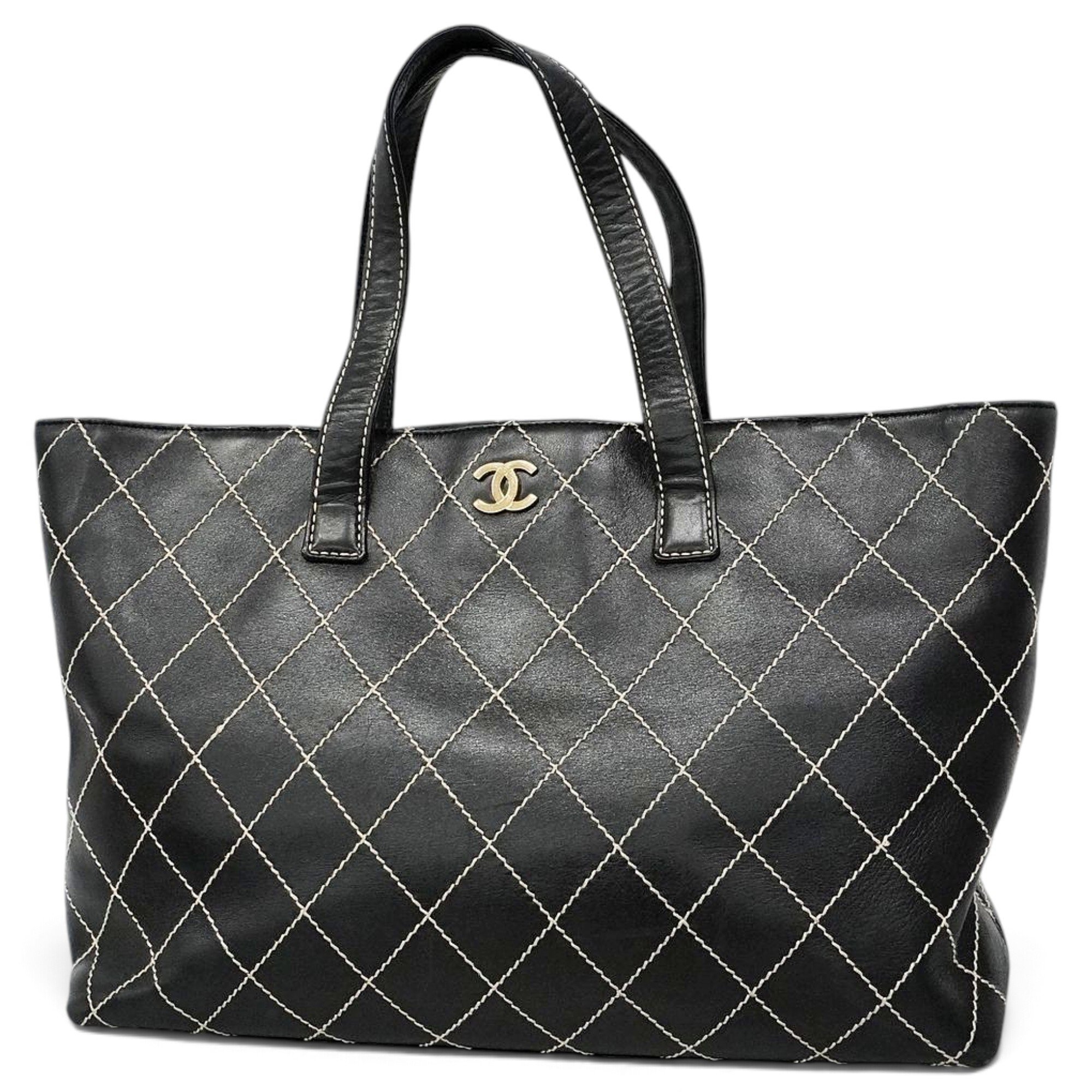 Wild Stitch leather tote