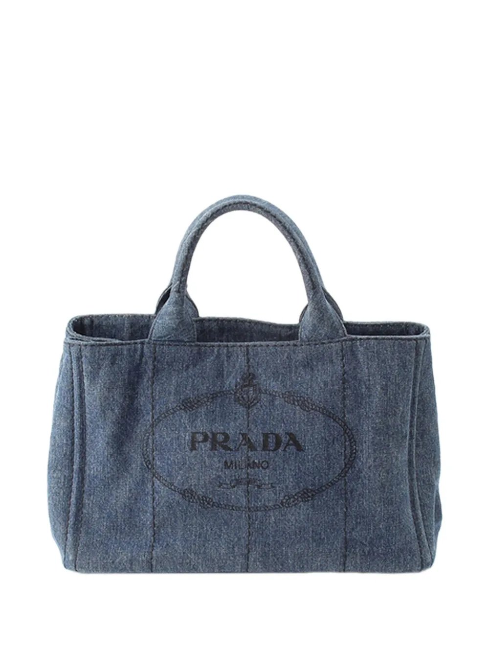 2013-2026 Denim Canapa Logo Tote satchel