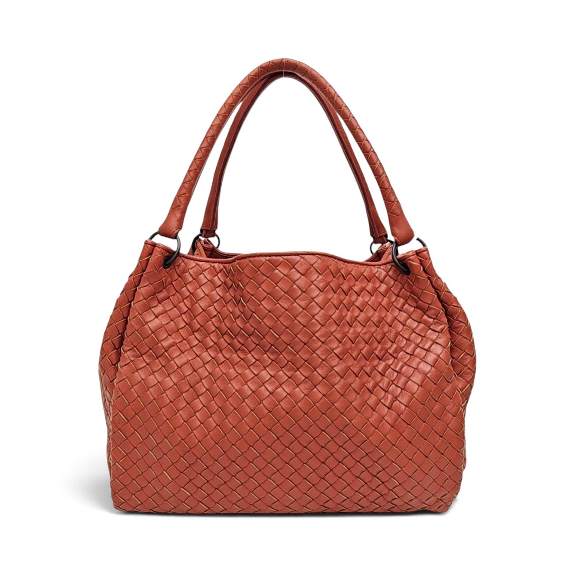 Parachute leather handbag