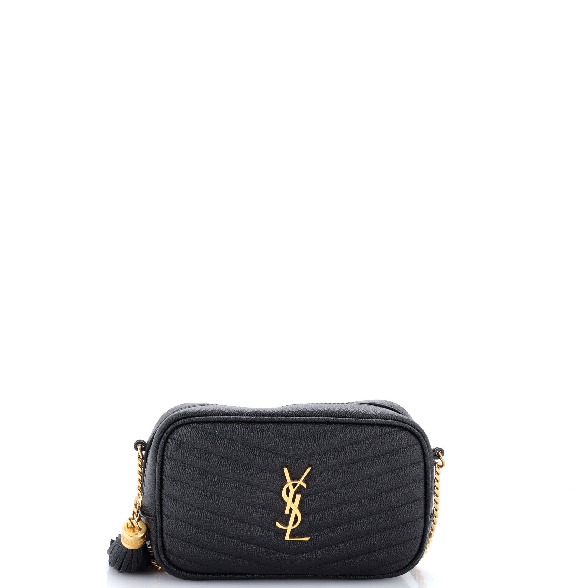 LouLou Crossbody Bag Matelasse Chevron Leather Mini
