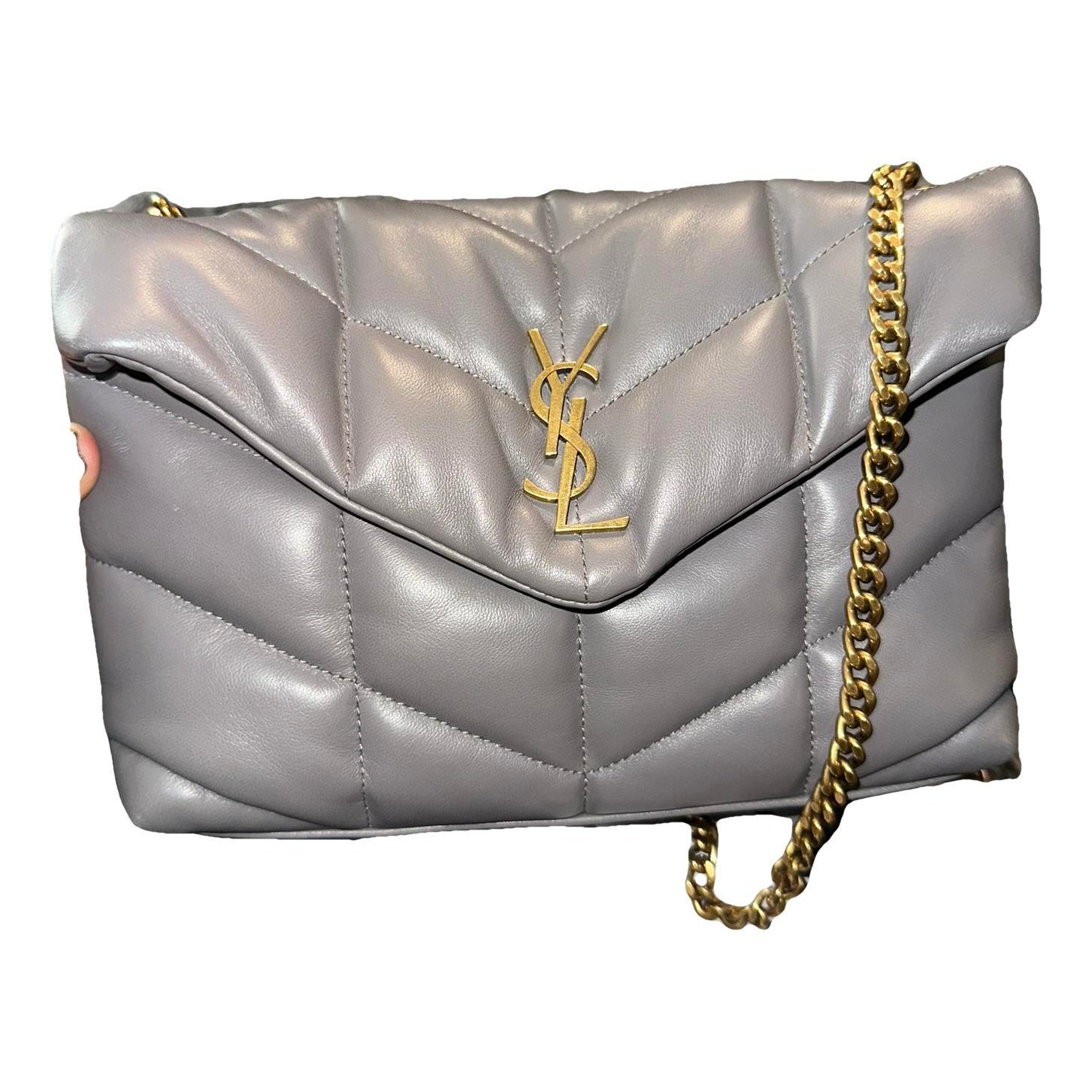 Loulou Puffer leather crossbody bag