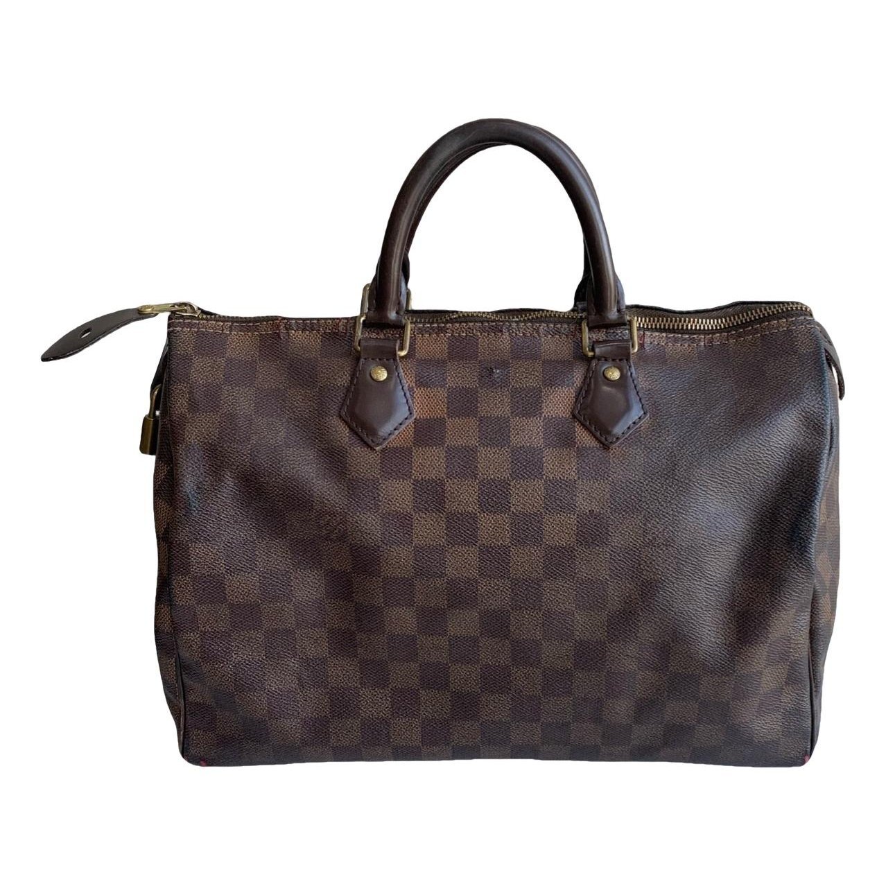 Speedy leather handbag