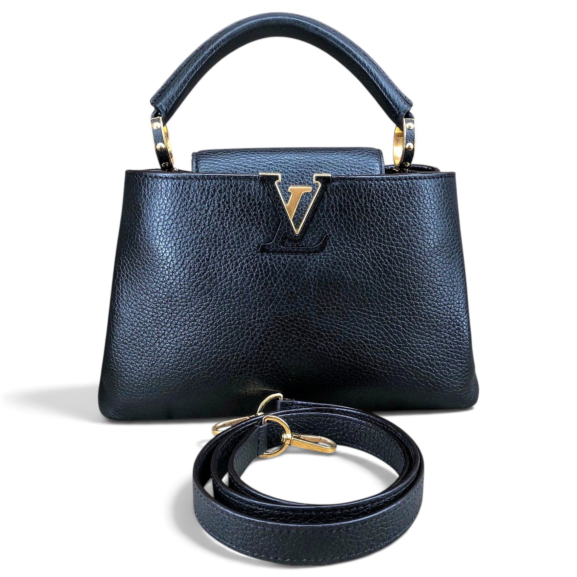 Capucines leather handbag