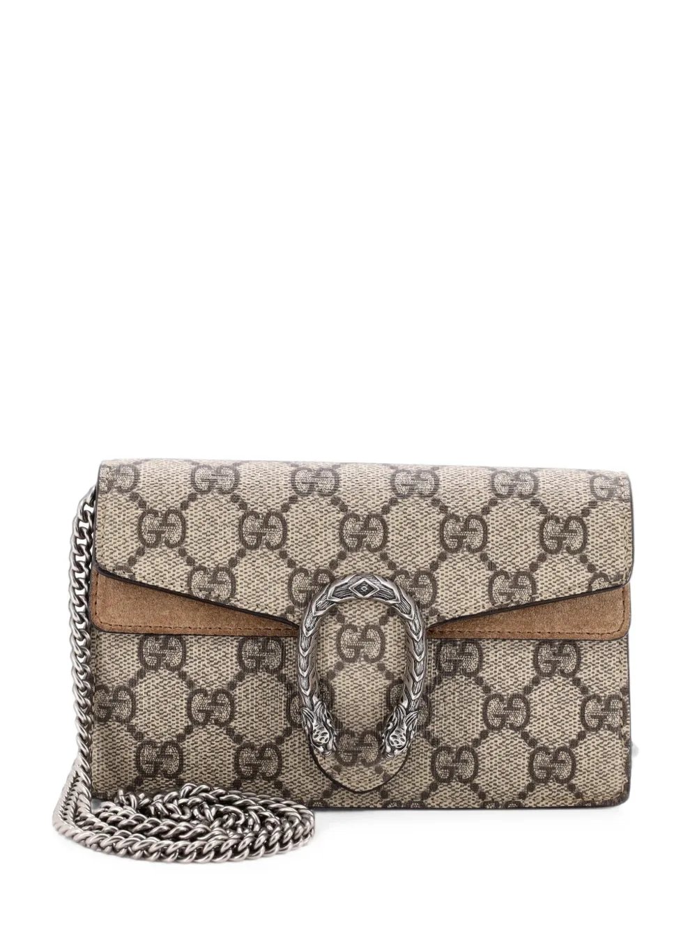 Dionysus Bag GG Coated Canvas Super Mini crossbody bag