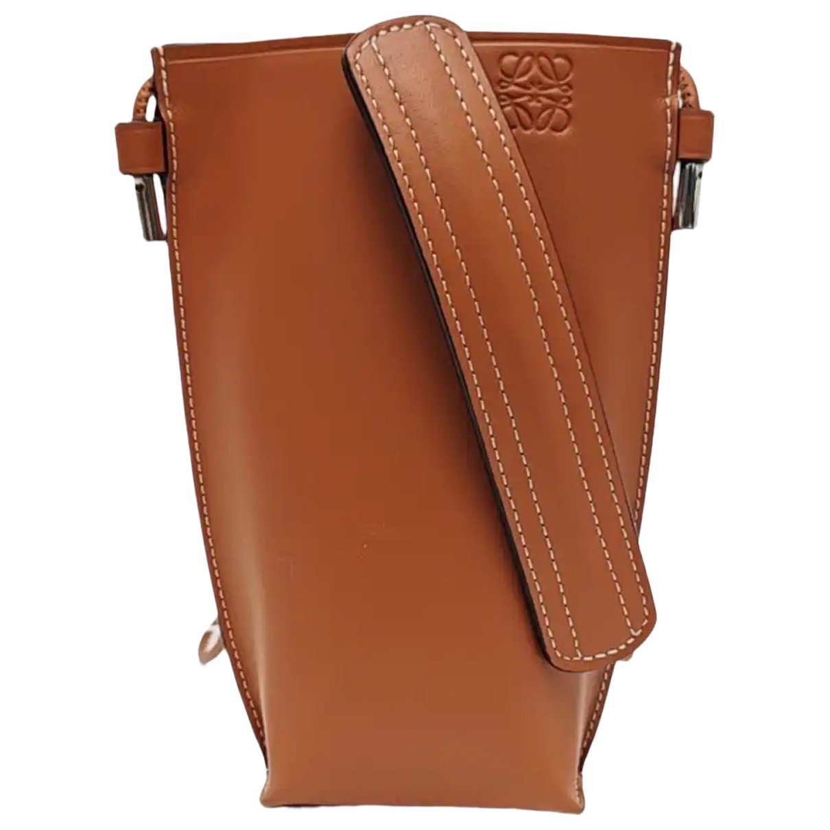 Leather crossbody bag
