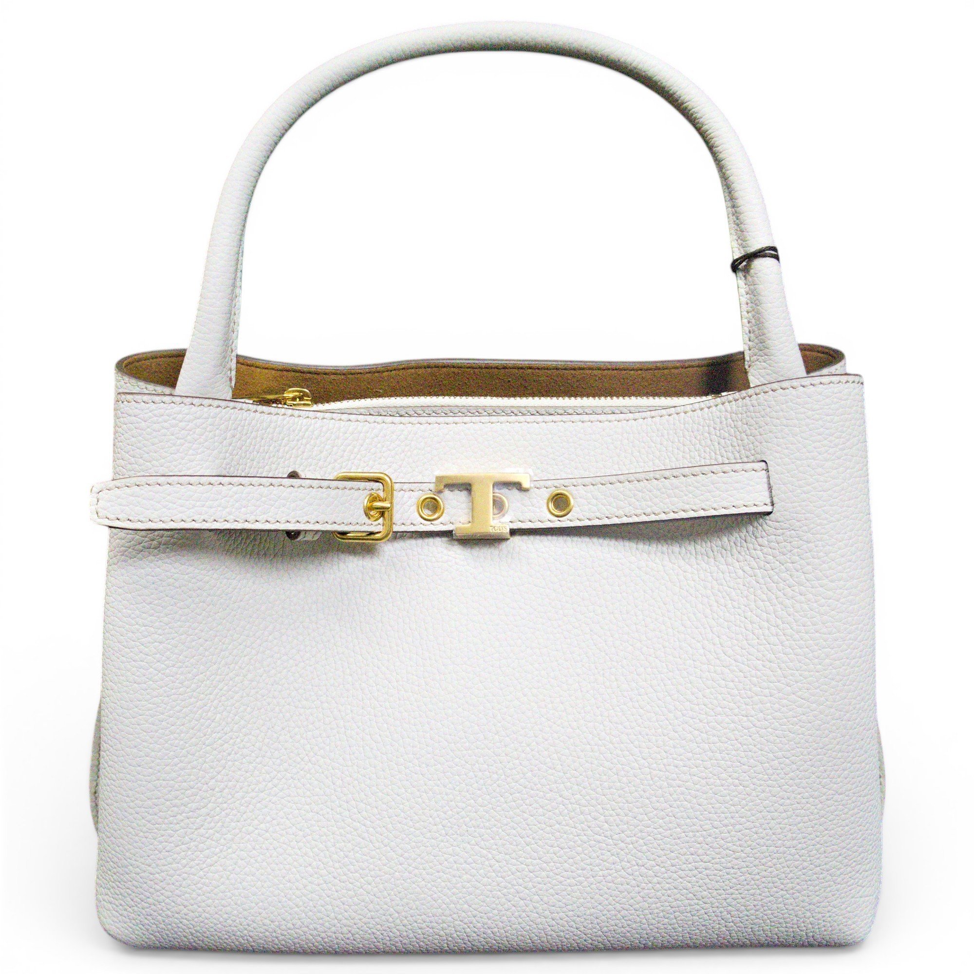 Leather tote