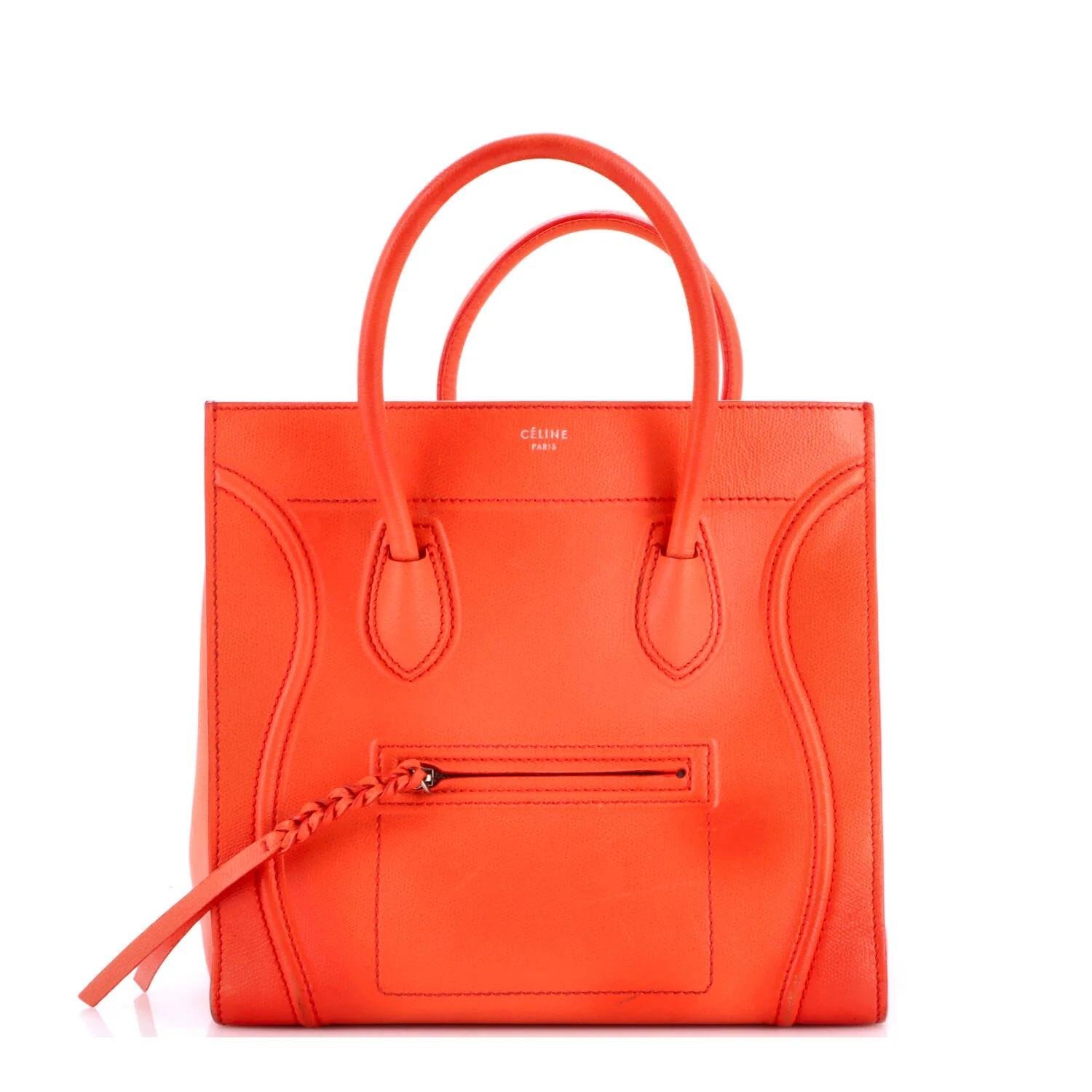 Leather tote