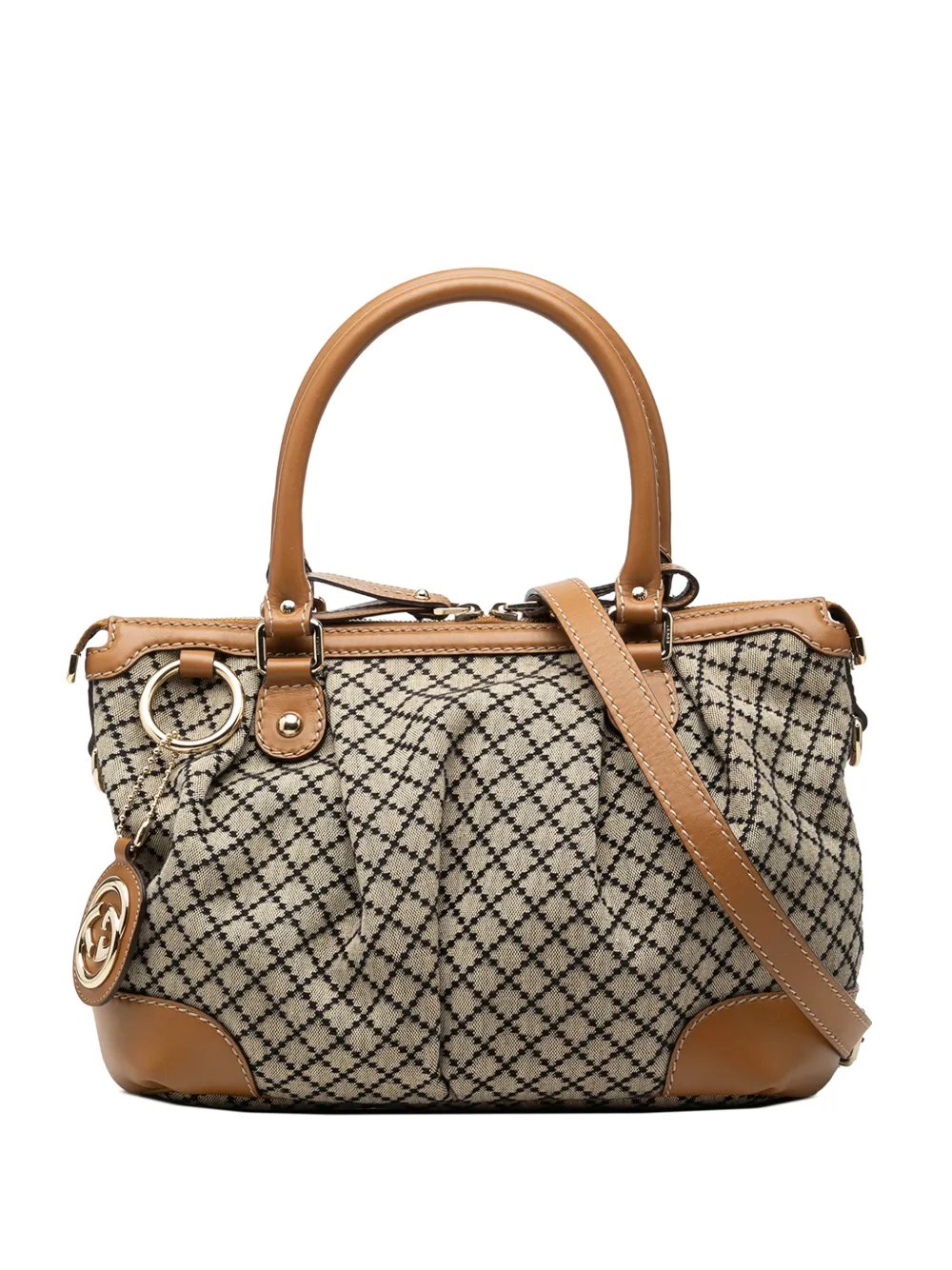 2000-2015 Diamante Canvas Sukey satchel