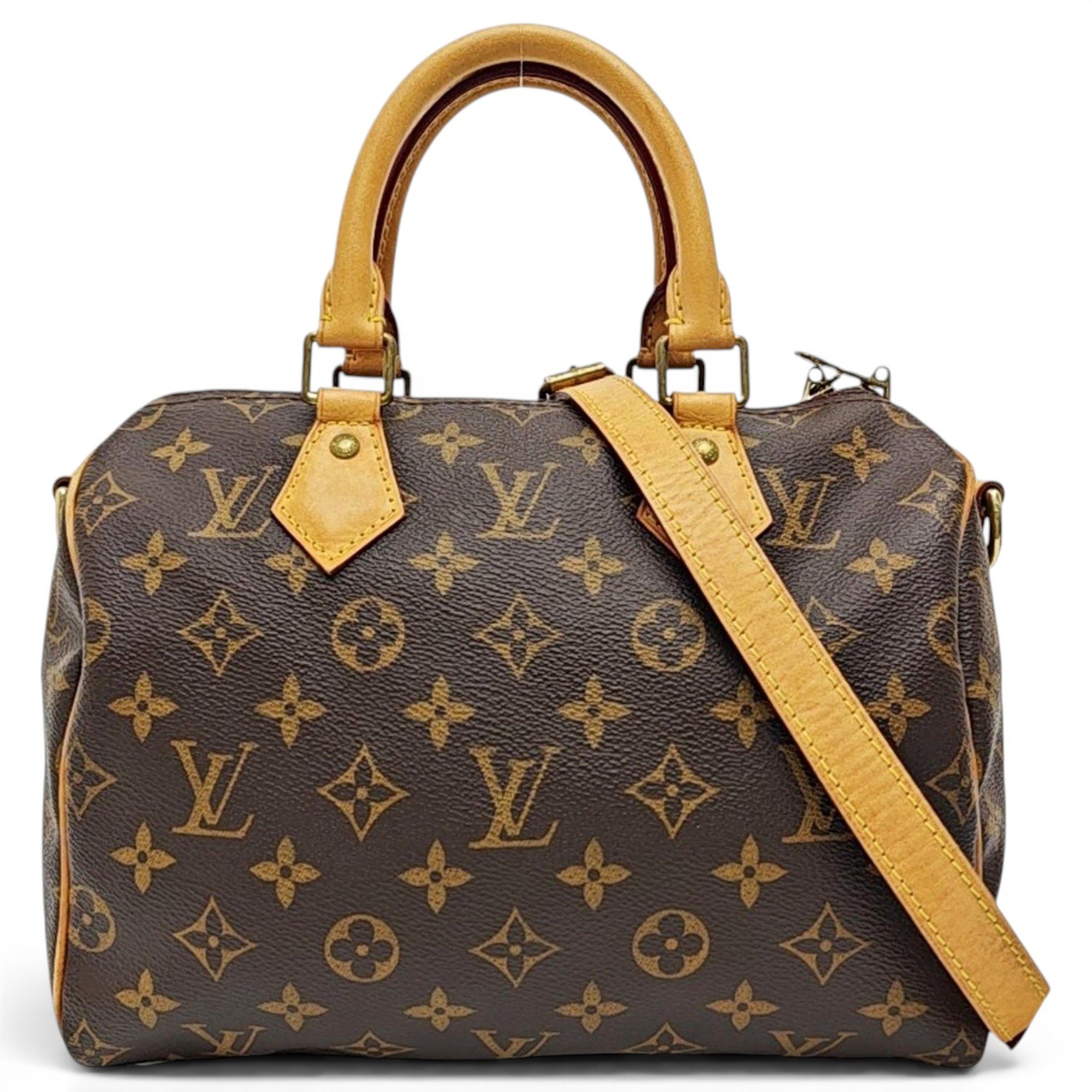 Nano Speedy / Mini HL leather handbag