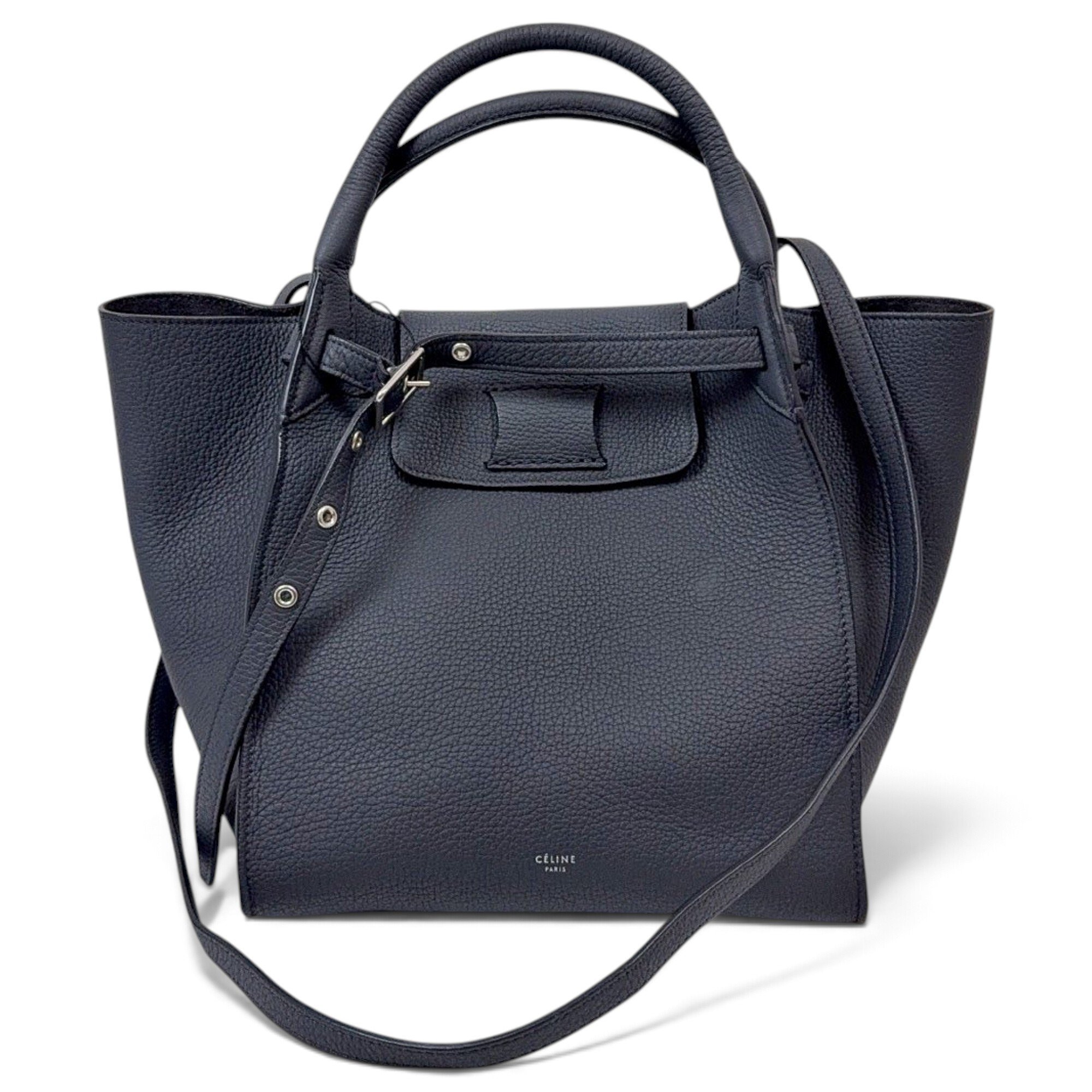 Big Bag leather handbag