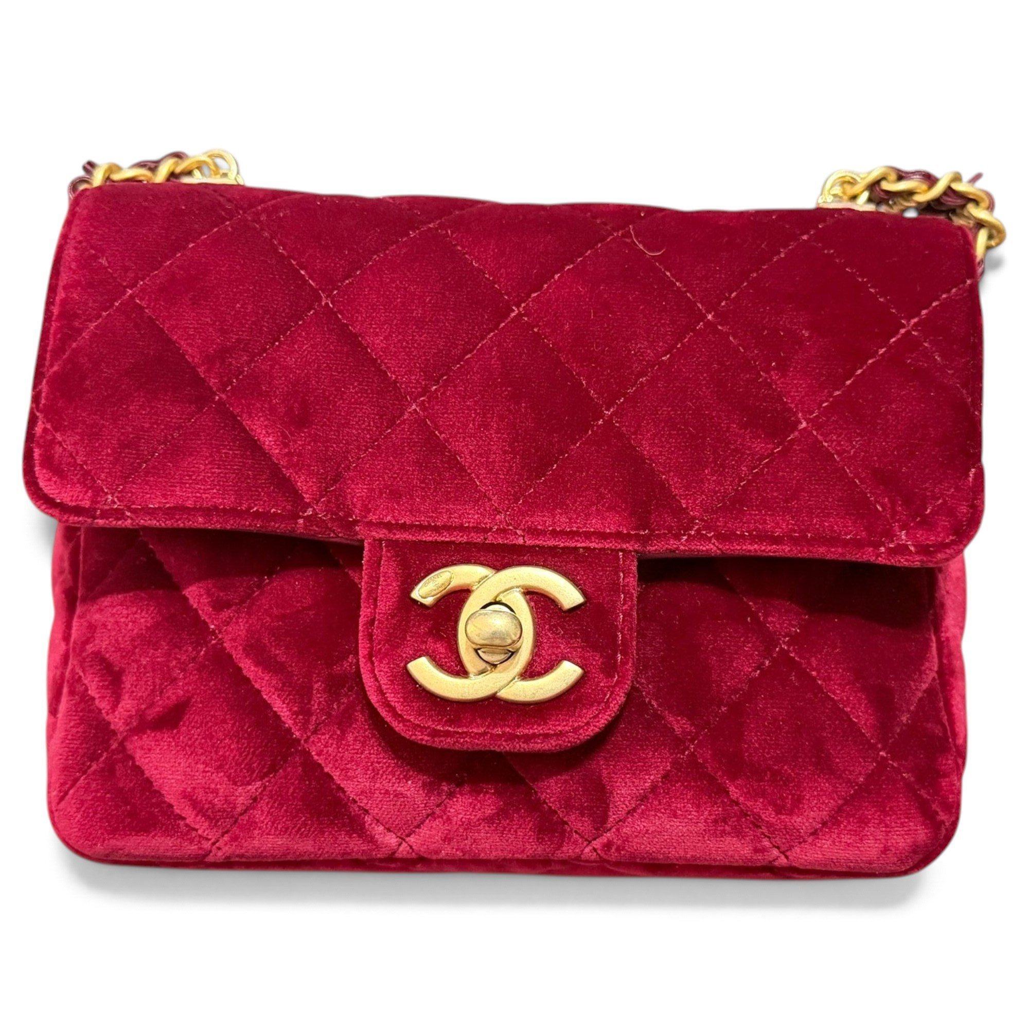 Timeless/Classique velvet handbag