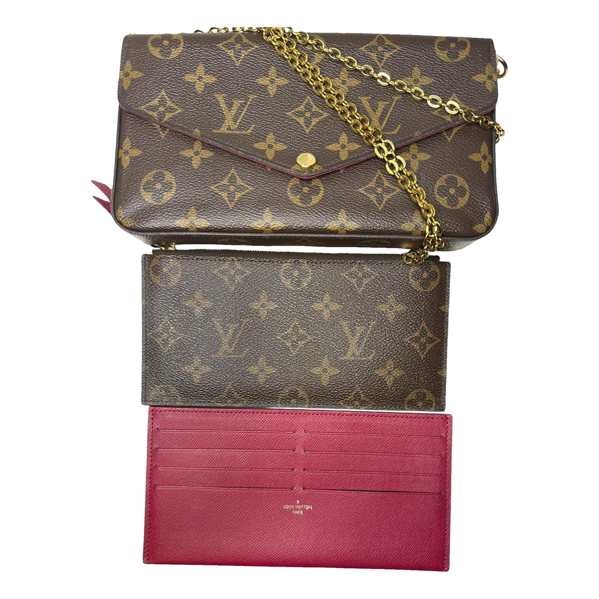 Félicie leather crossbody bag