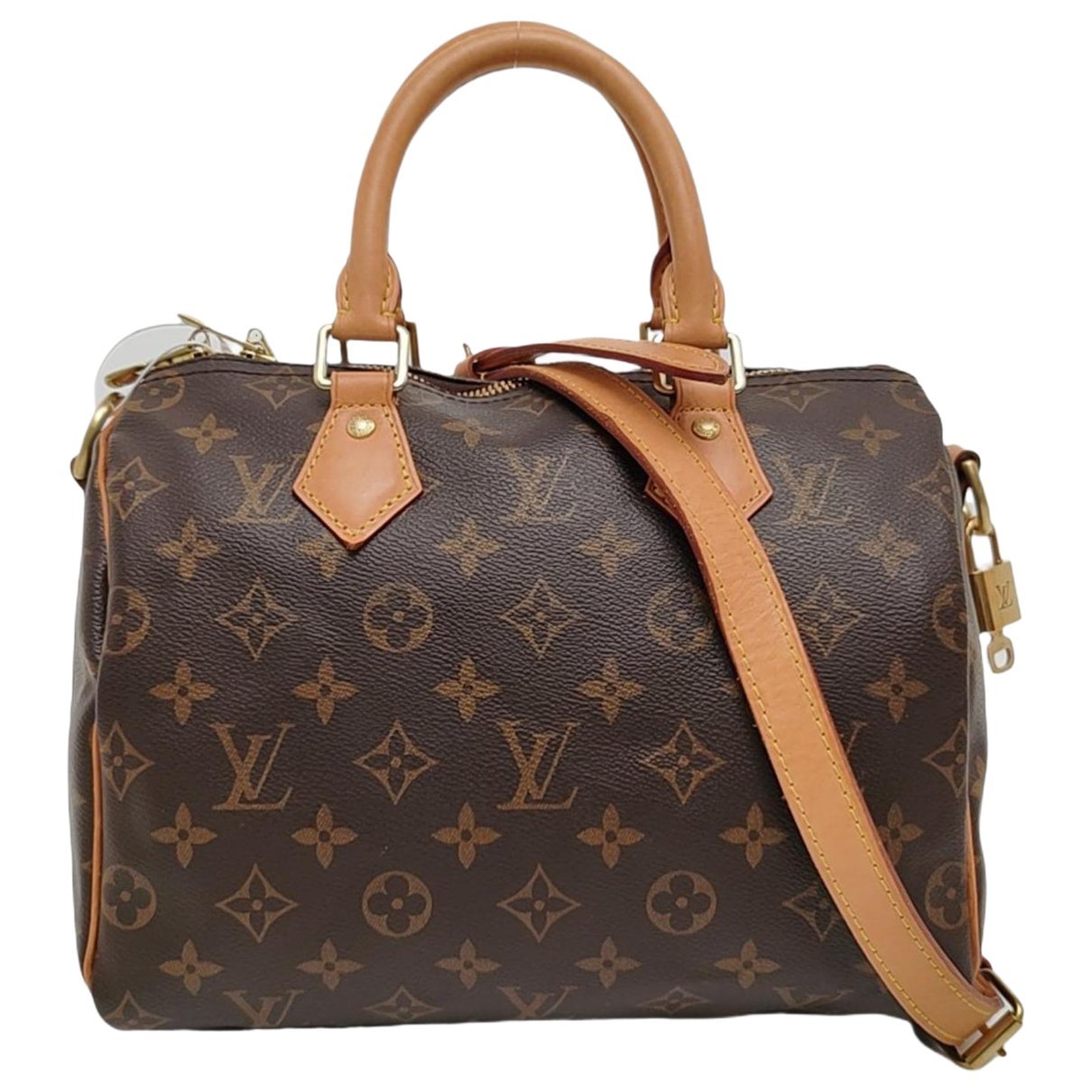 Nano Speedy / Mini HL leather handbag