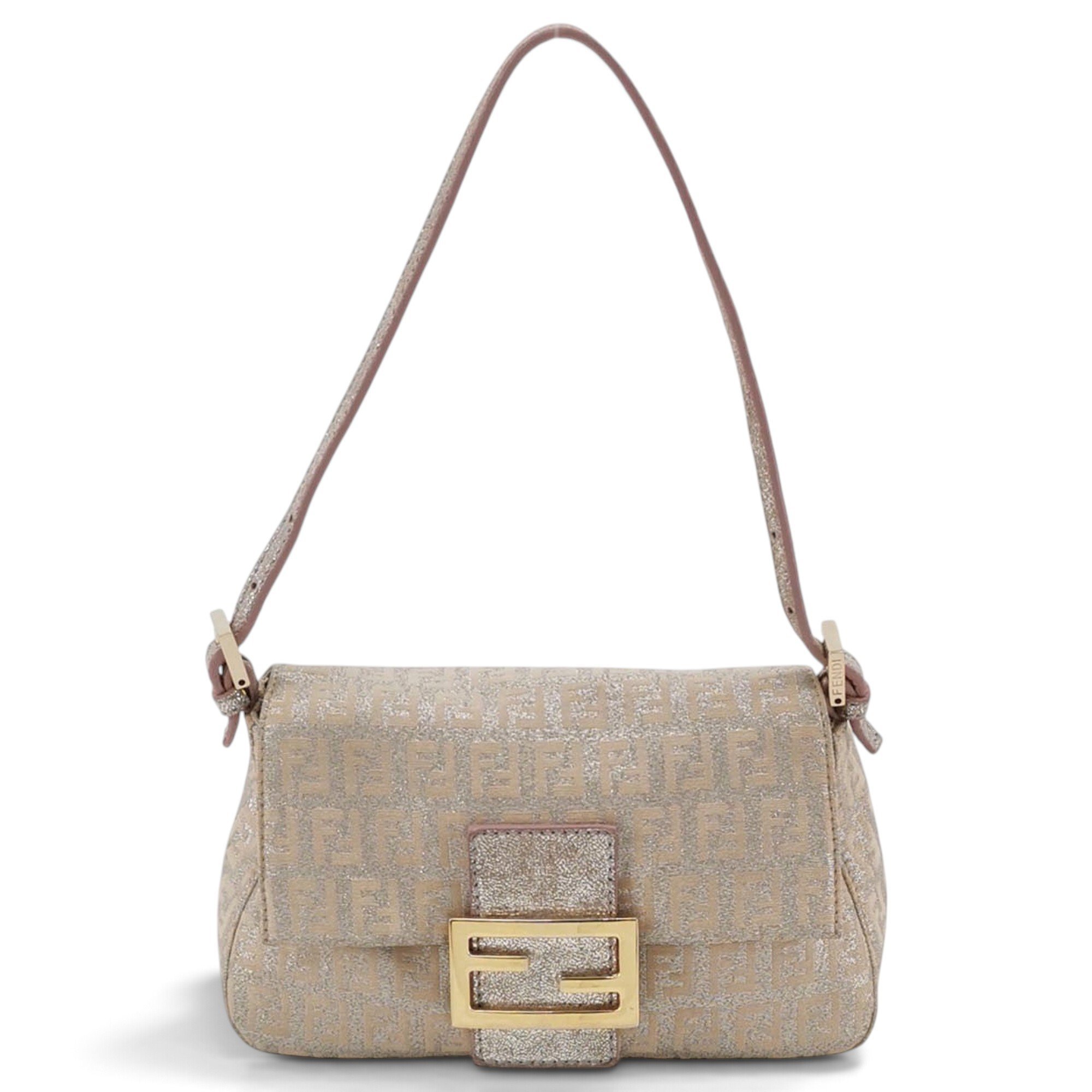 Fendi Mamma Baguette cloth handbag