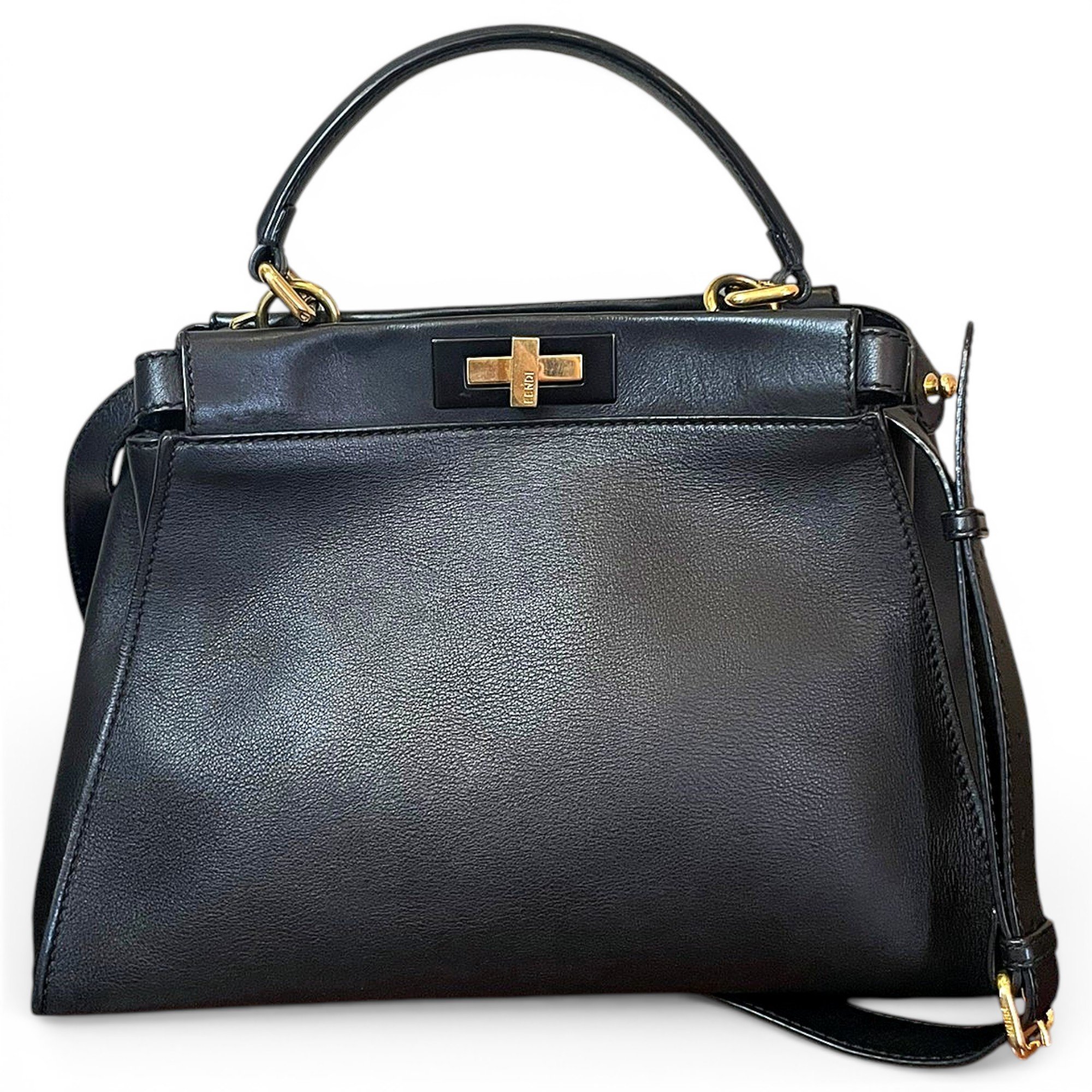 Peekaboo Essentially leather handbag