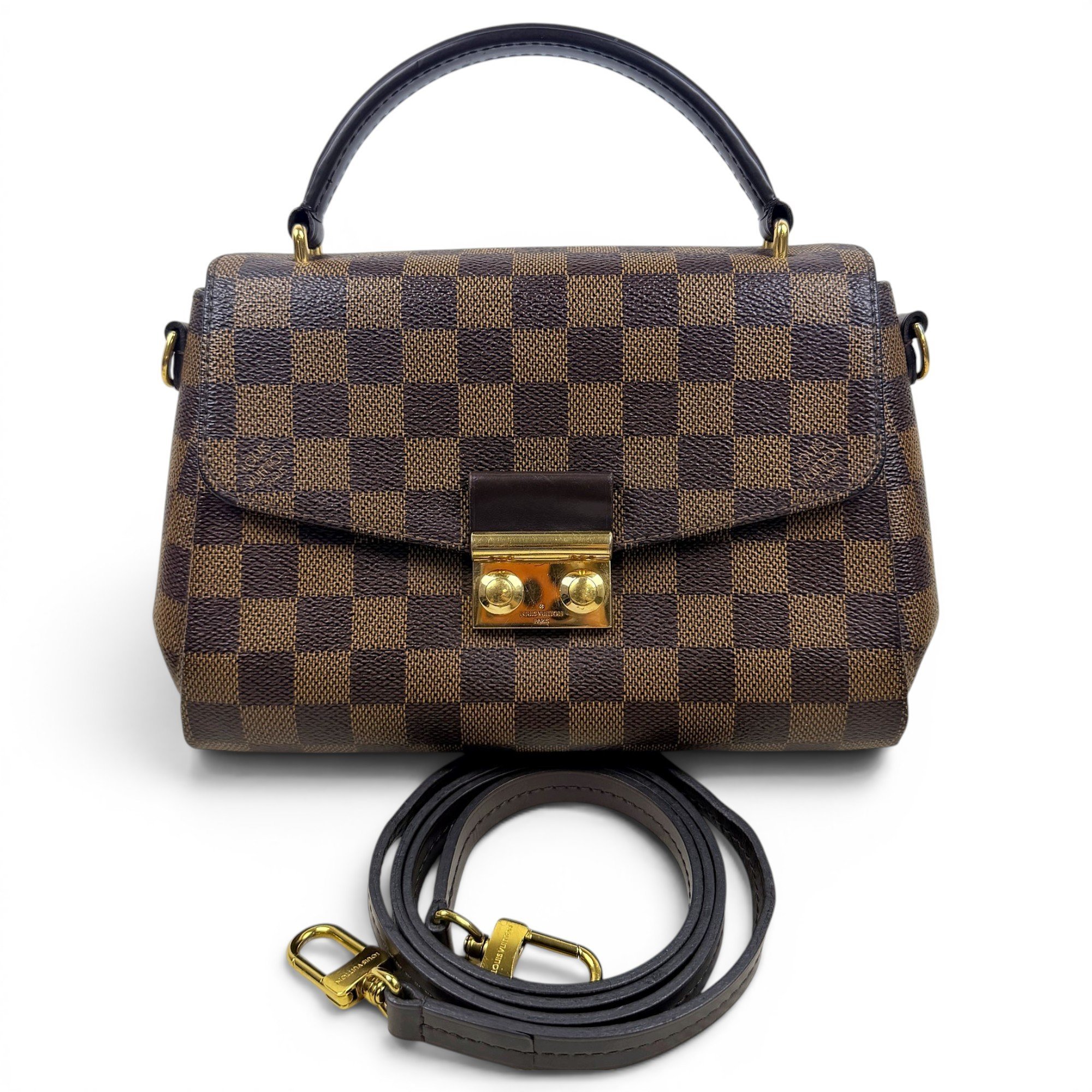 Croisette leather handbag