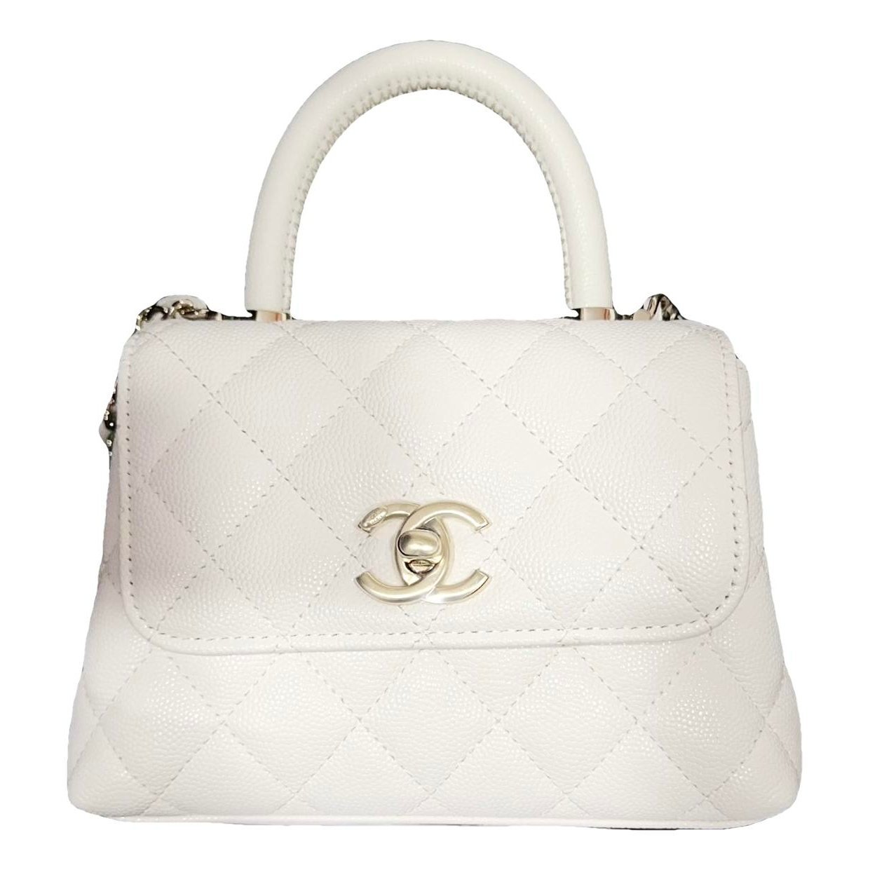 Coco Handle leather handbag