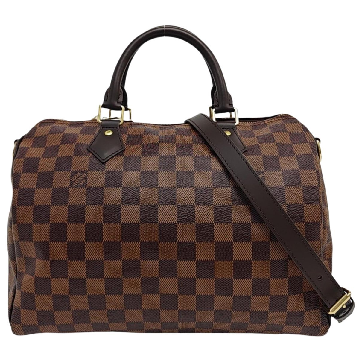 Nano Speedy / Mini HL leather handbag