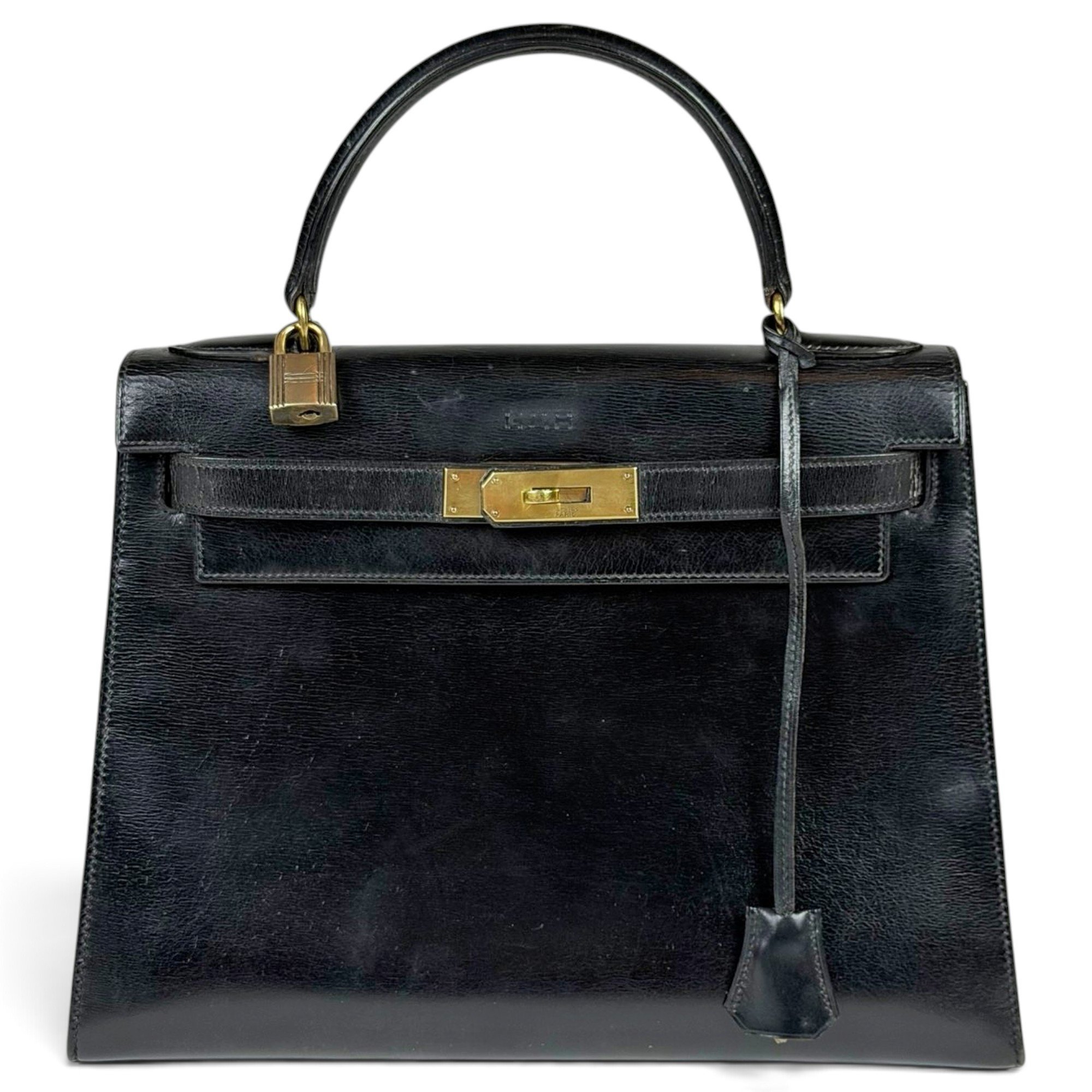 Kelly 28 leather handbag