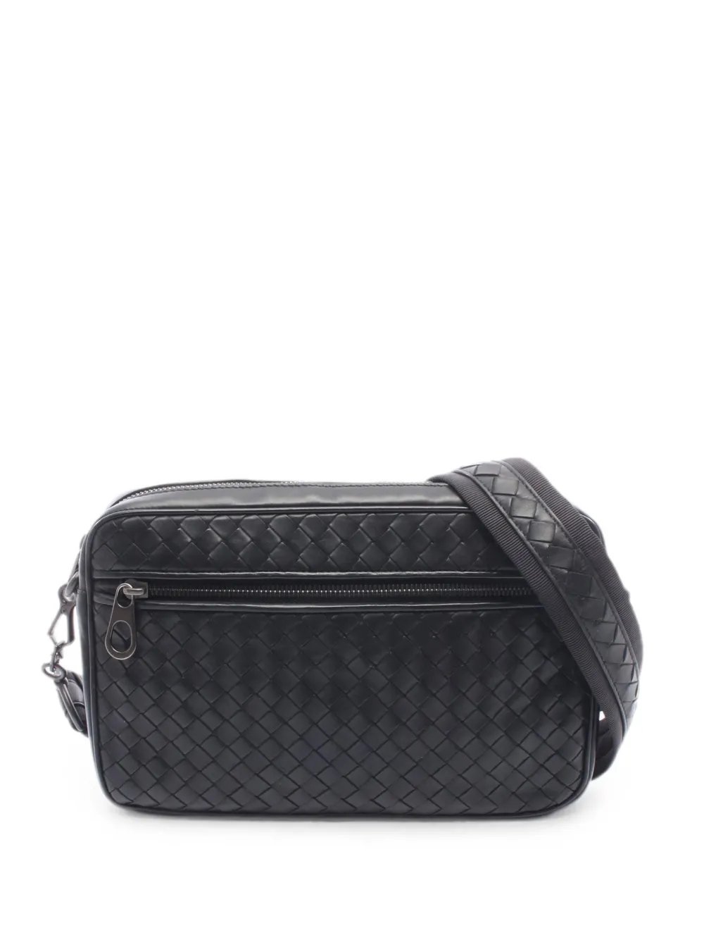 2010s intrecciato cross body bag