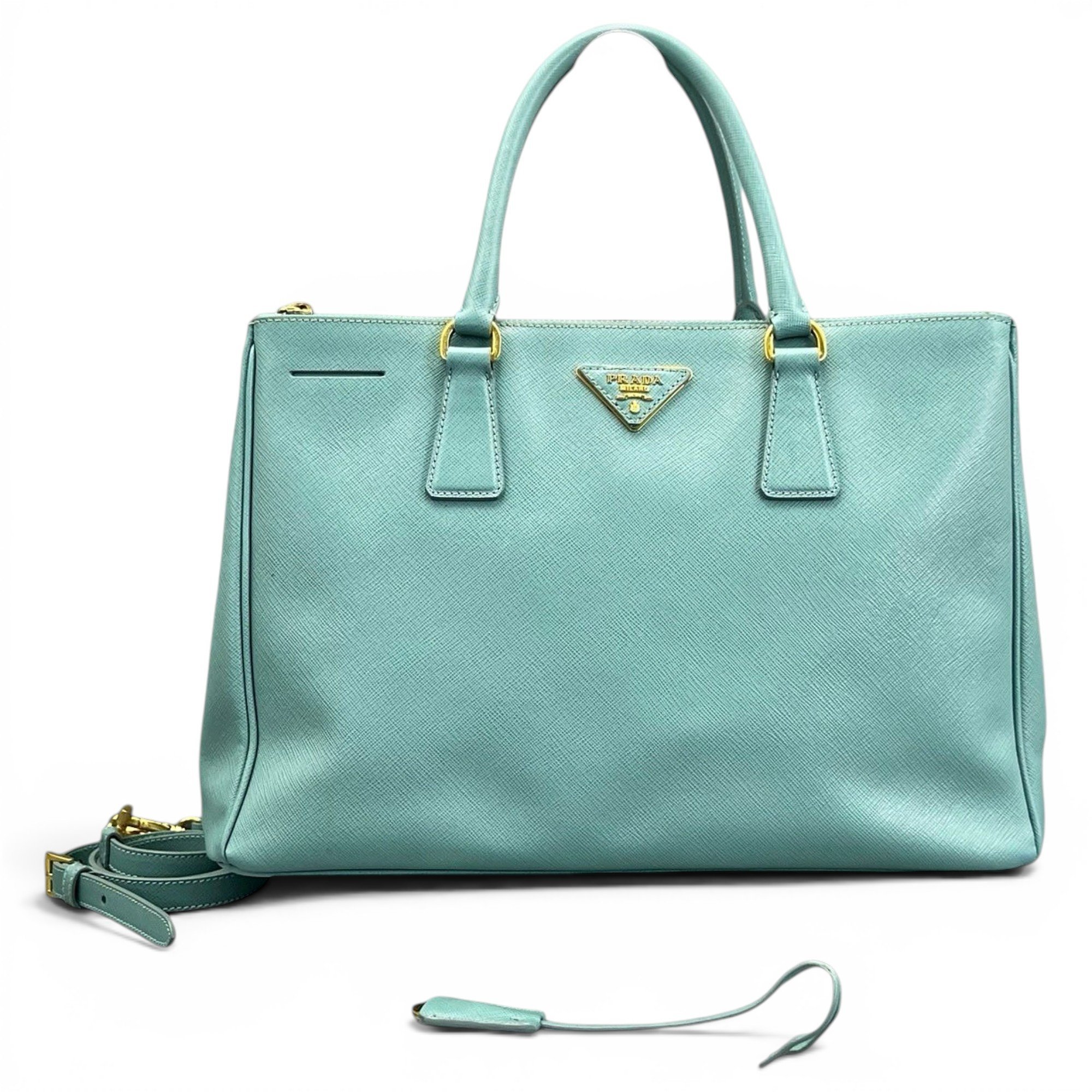 Galleria leather handbag
