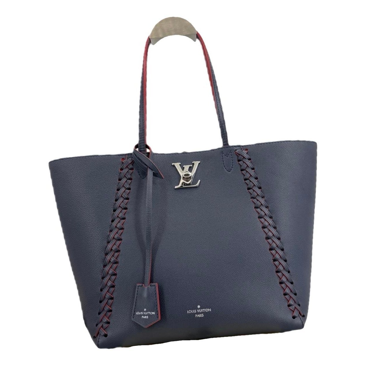 Lockmeto leather handbag