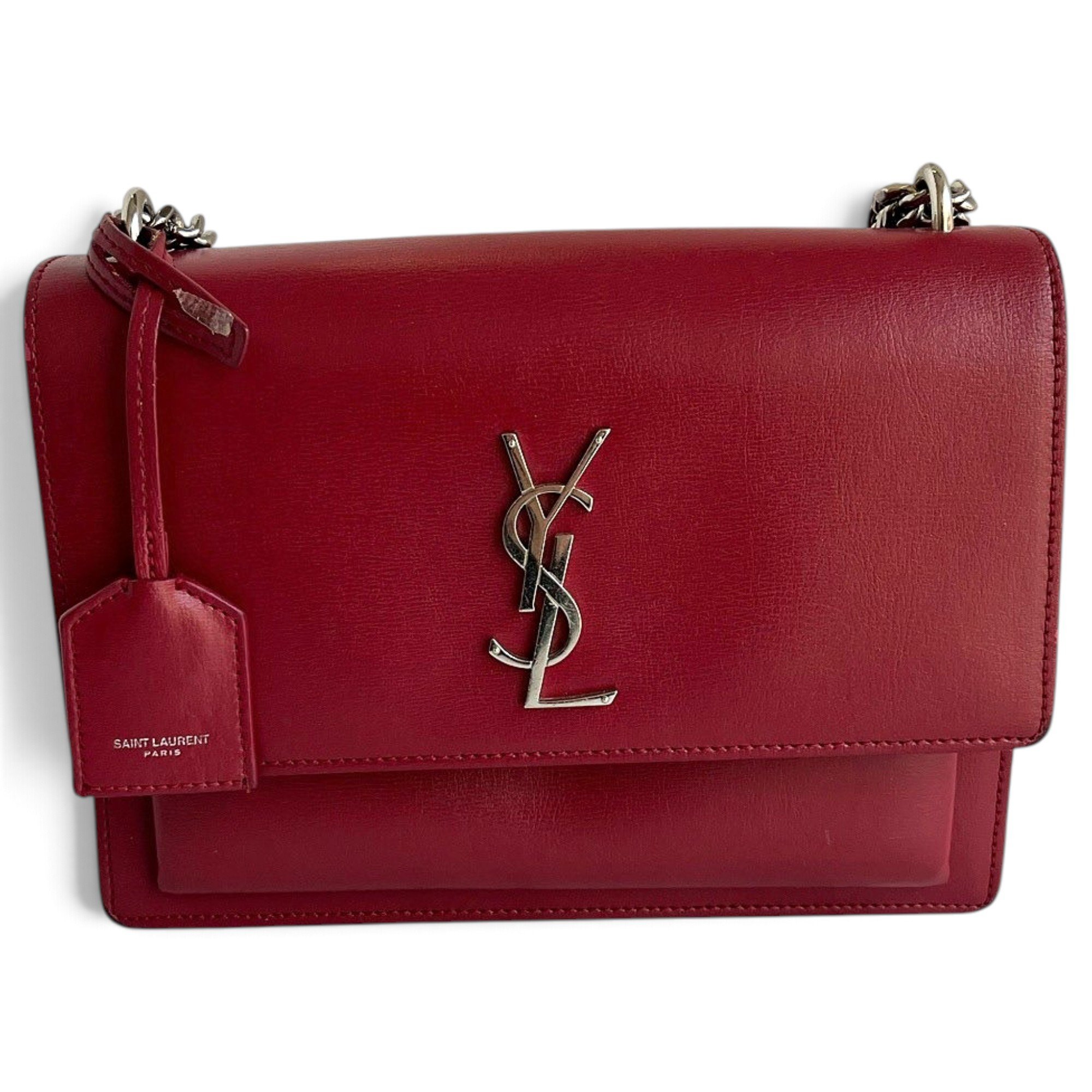 Sunset leather handbag