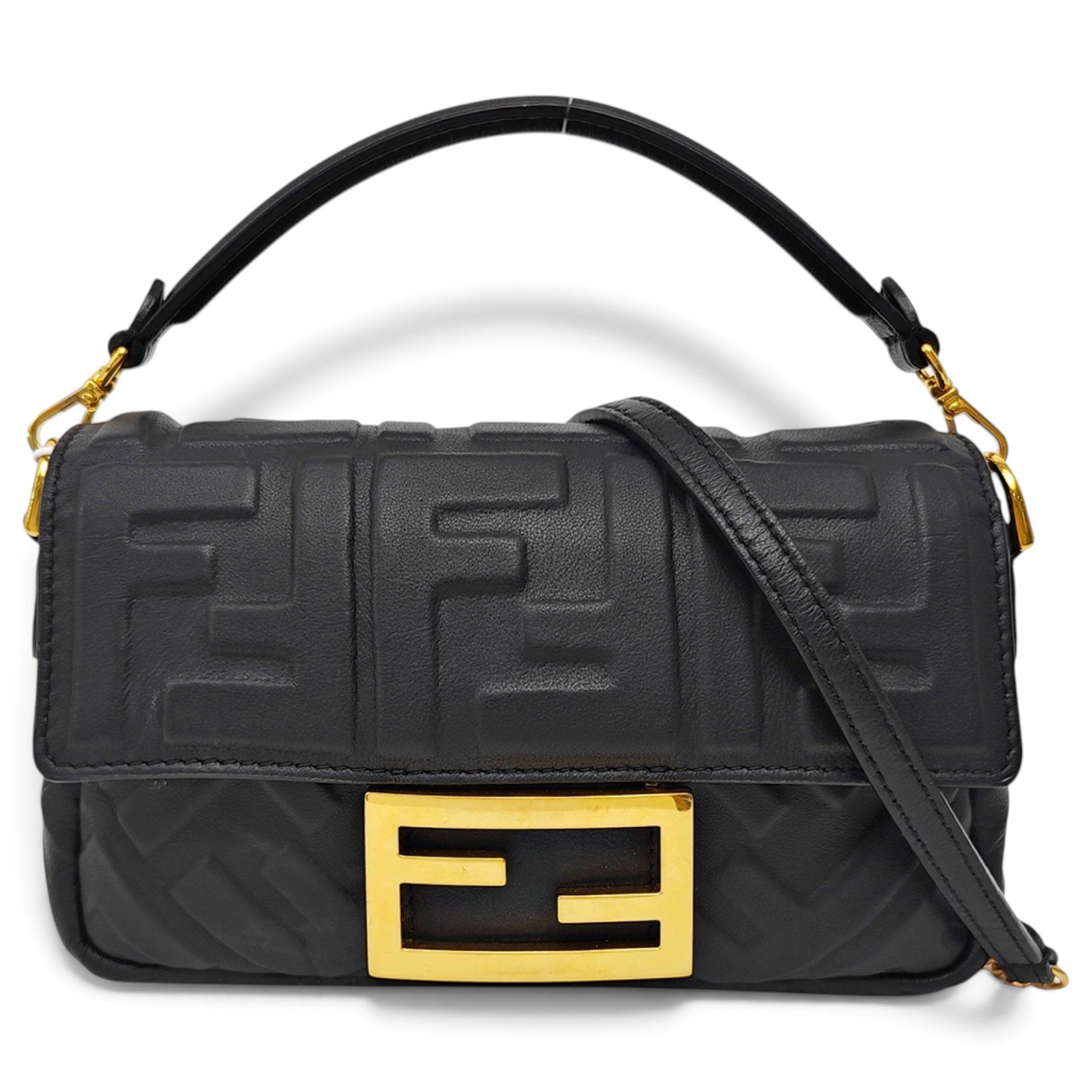 Fendi Baguette leather handbag