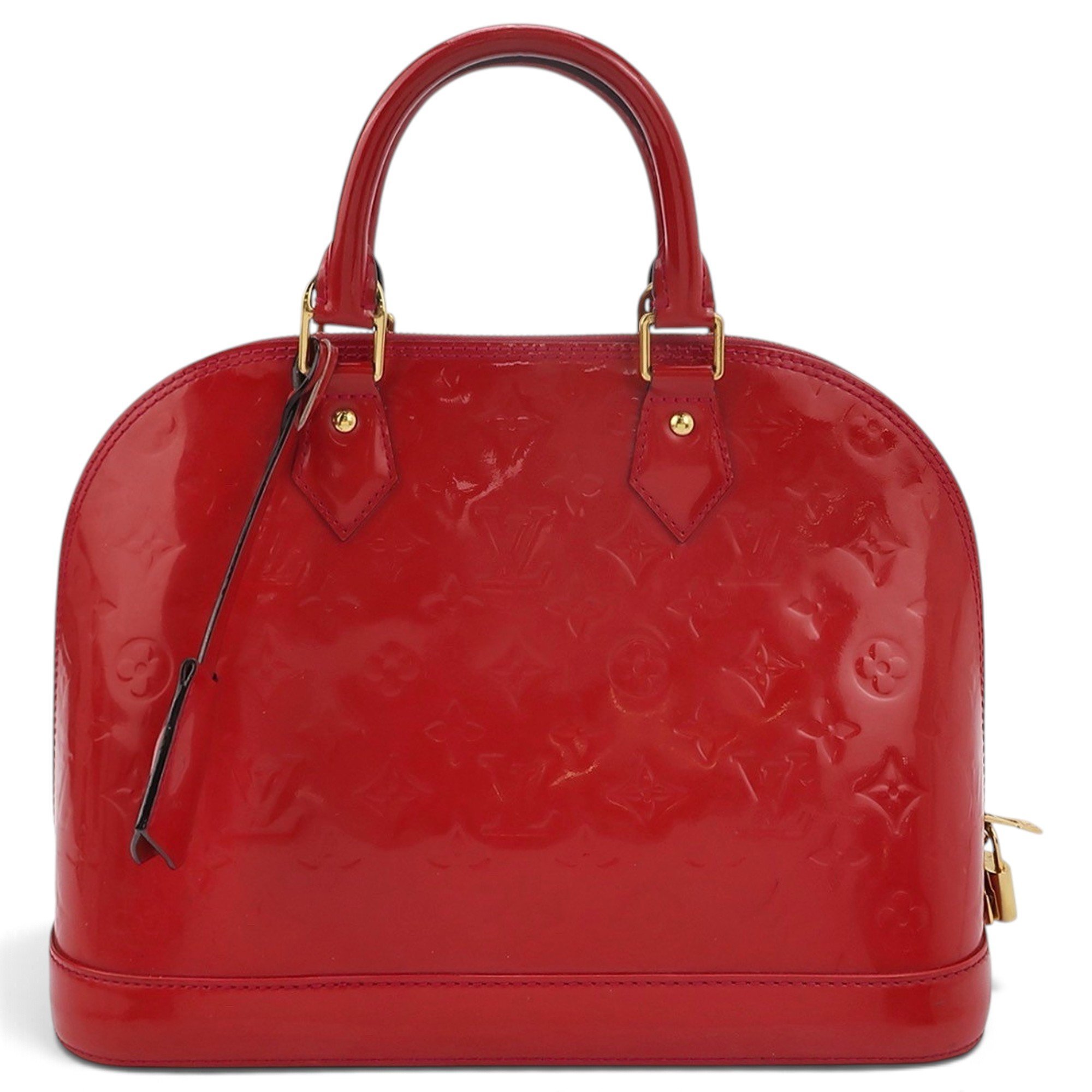 Louis Vuitton Alma leather handbag