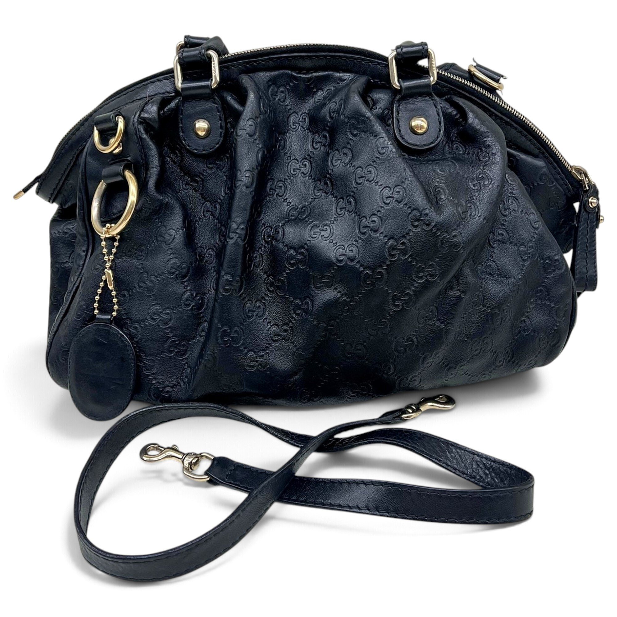 Sukey leather satchel