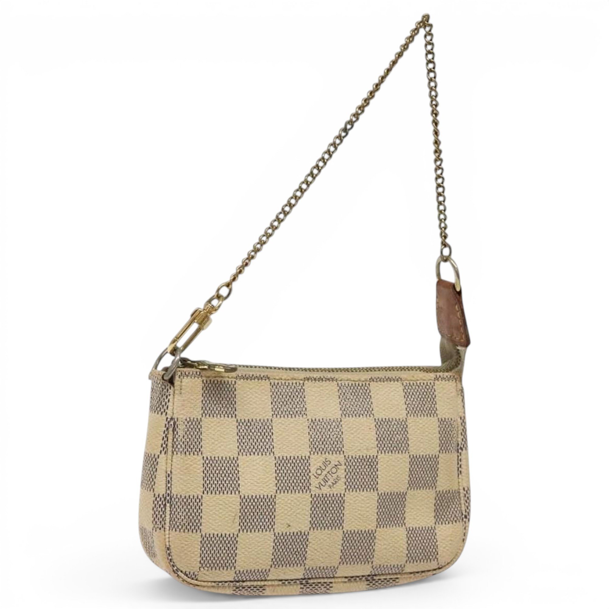 Pochette Accessoire leather handbag