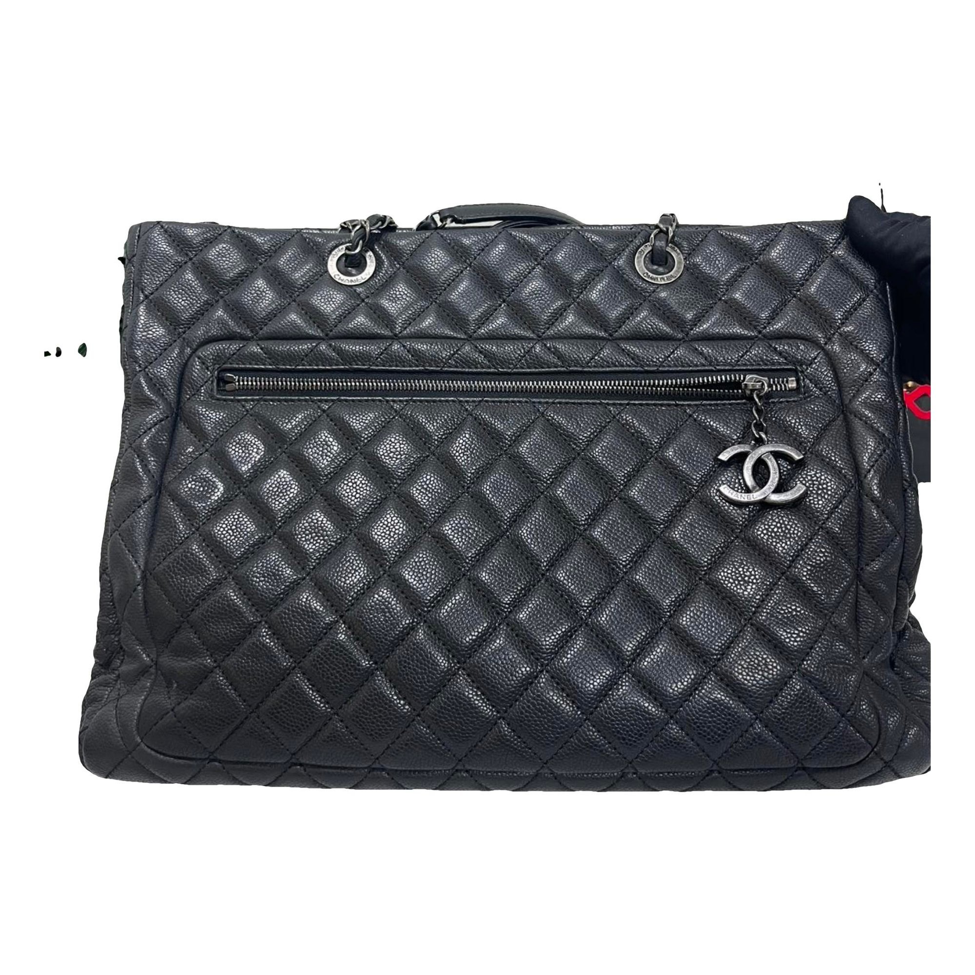 Leather tote