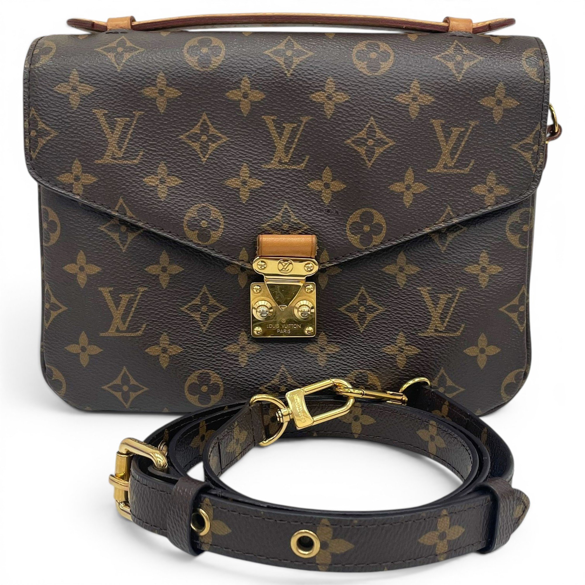 Metis leather handbag