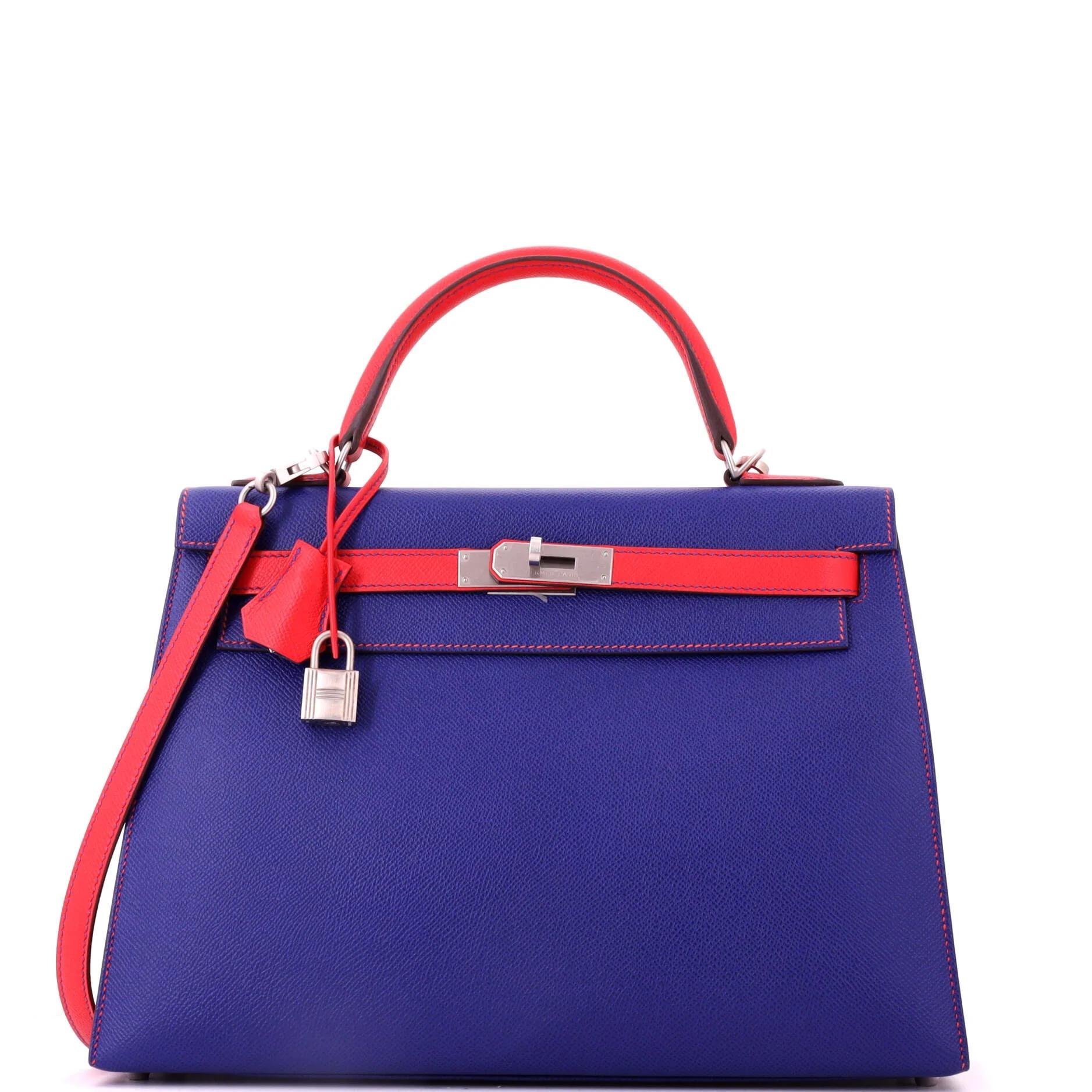 Kelly 32 leather handbag